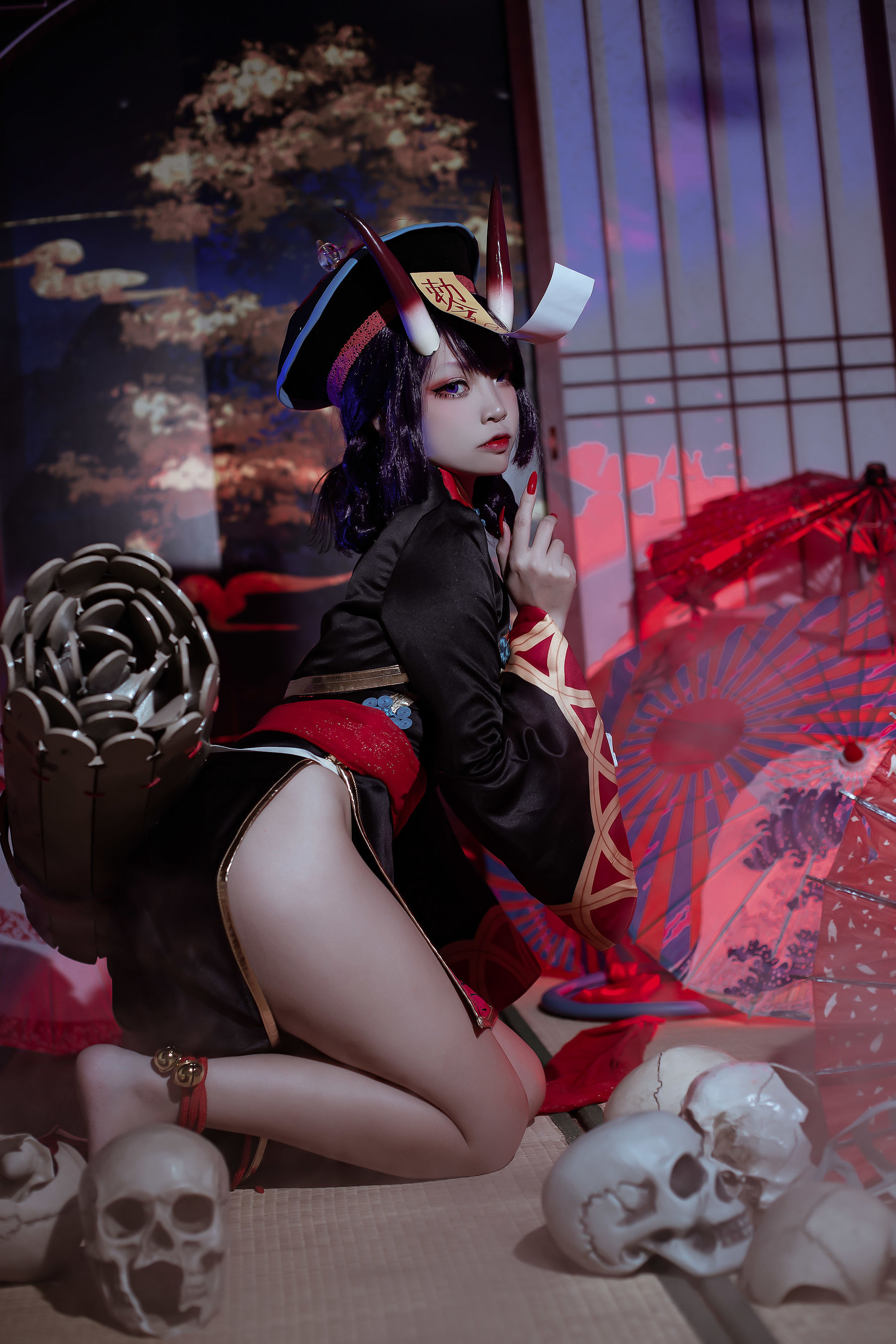 [Cosplay] 人气Coser二佐Nisa - fate酒吞僵尸童子