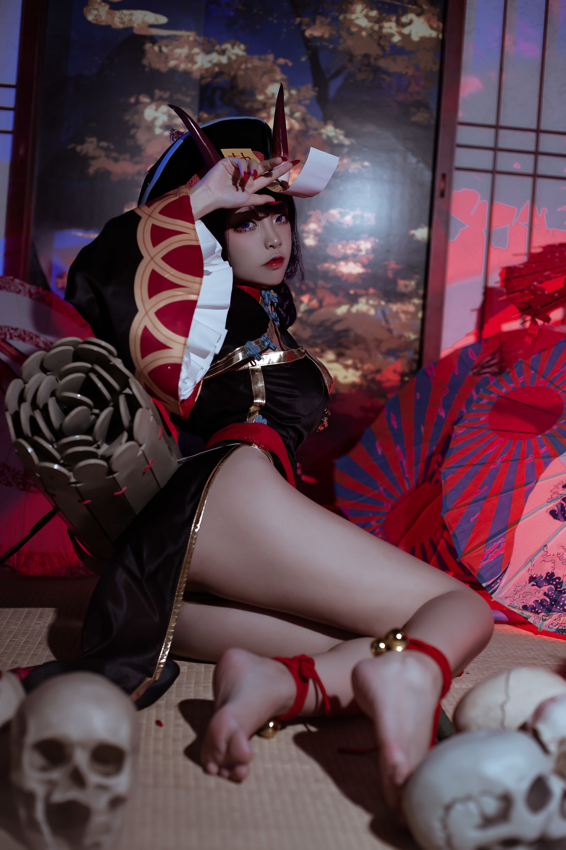 [Cosplay] 人气Coser二佐Nisa - fate酒吞僵尸童子