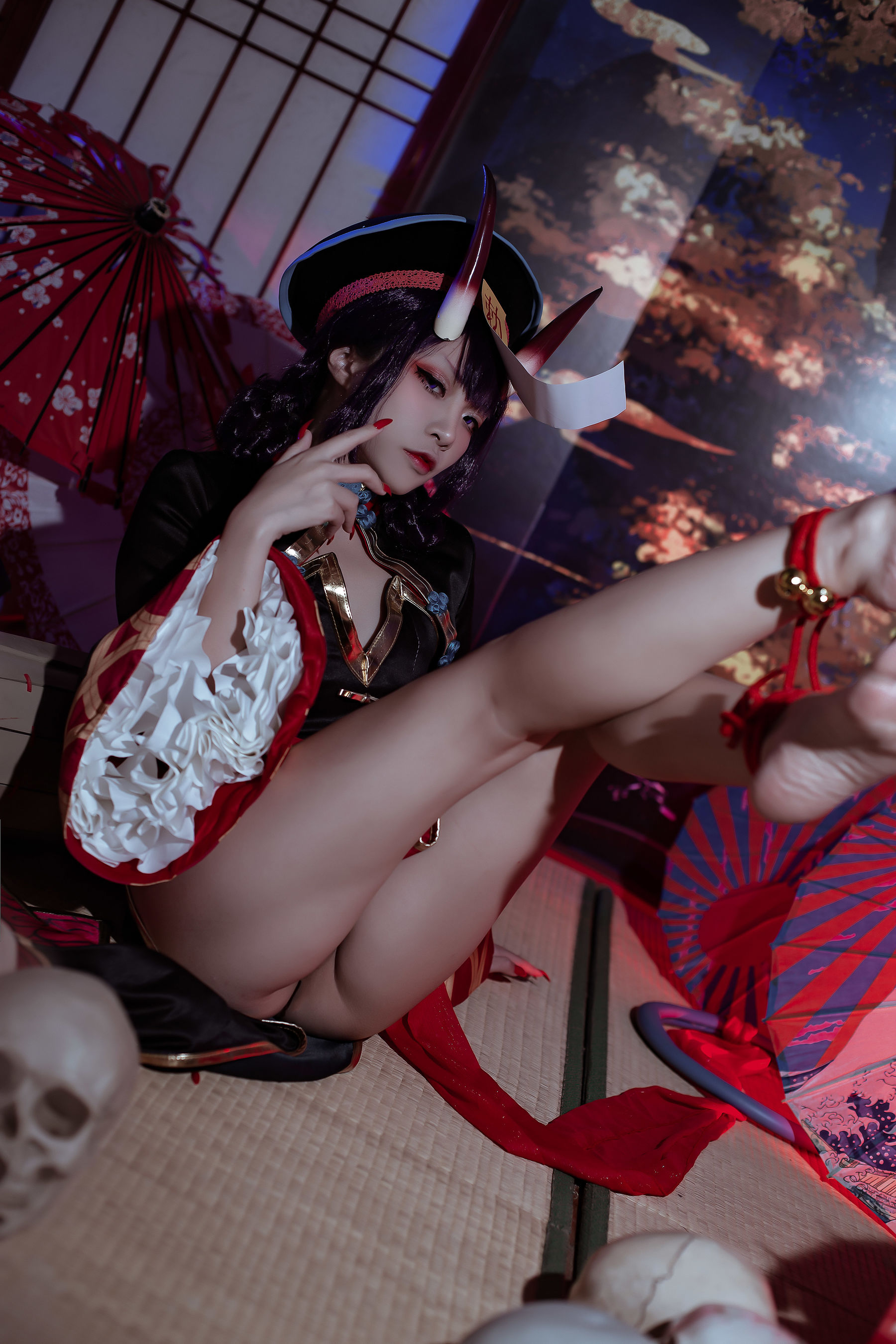 [Cosplay] 人气Coser二佐Nisa - fate酒吞僵尸童子