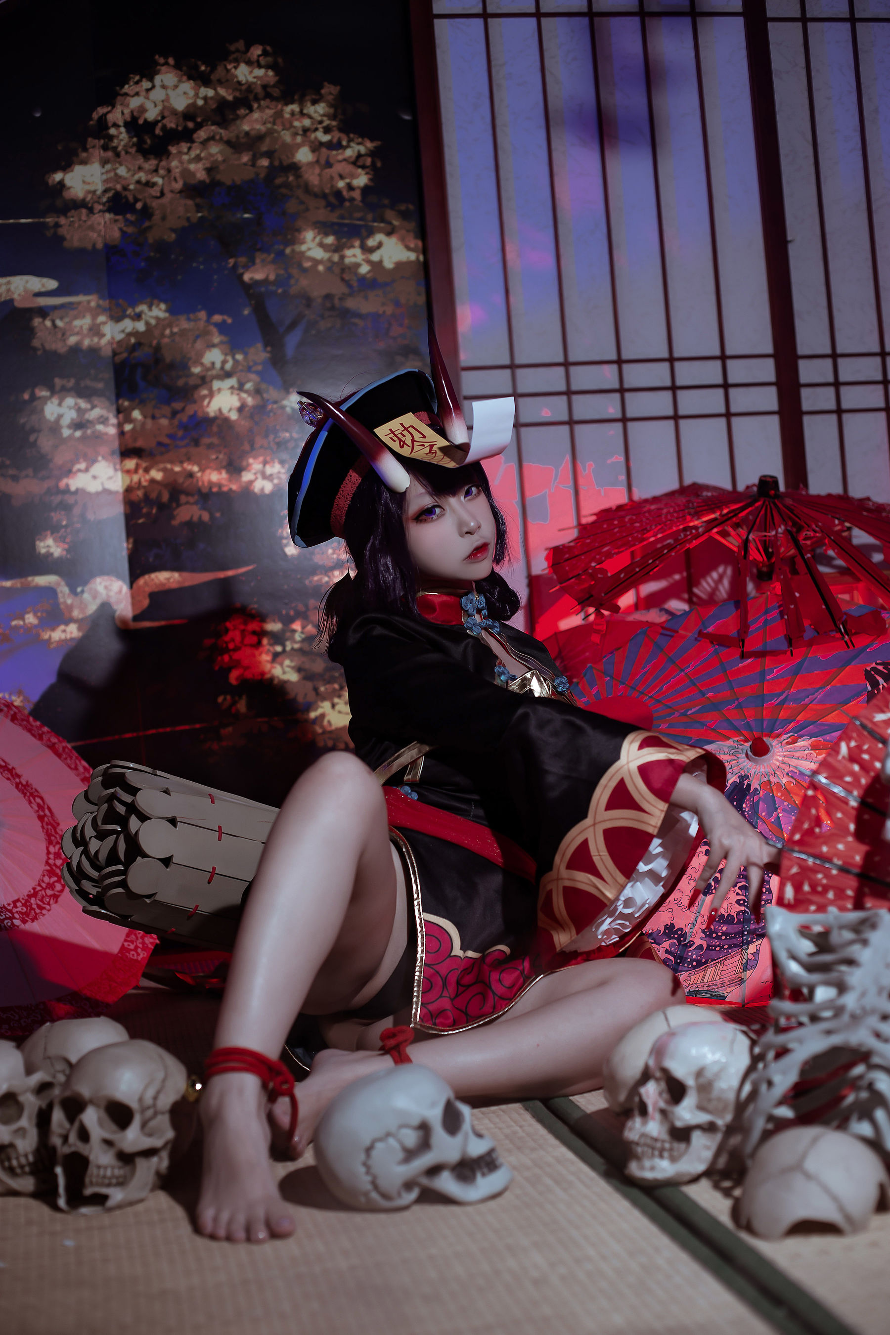 [Cosplay] 人气Coser二佐Nisa - fate酒吞僵尸童子