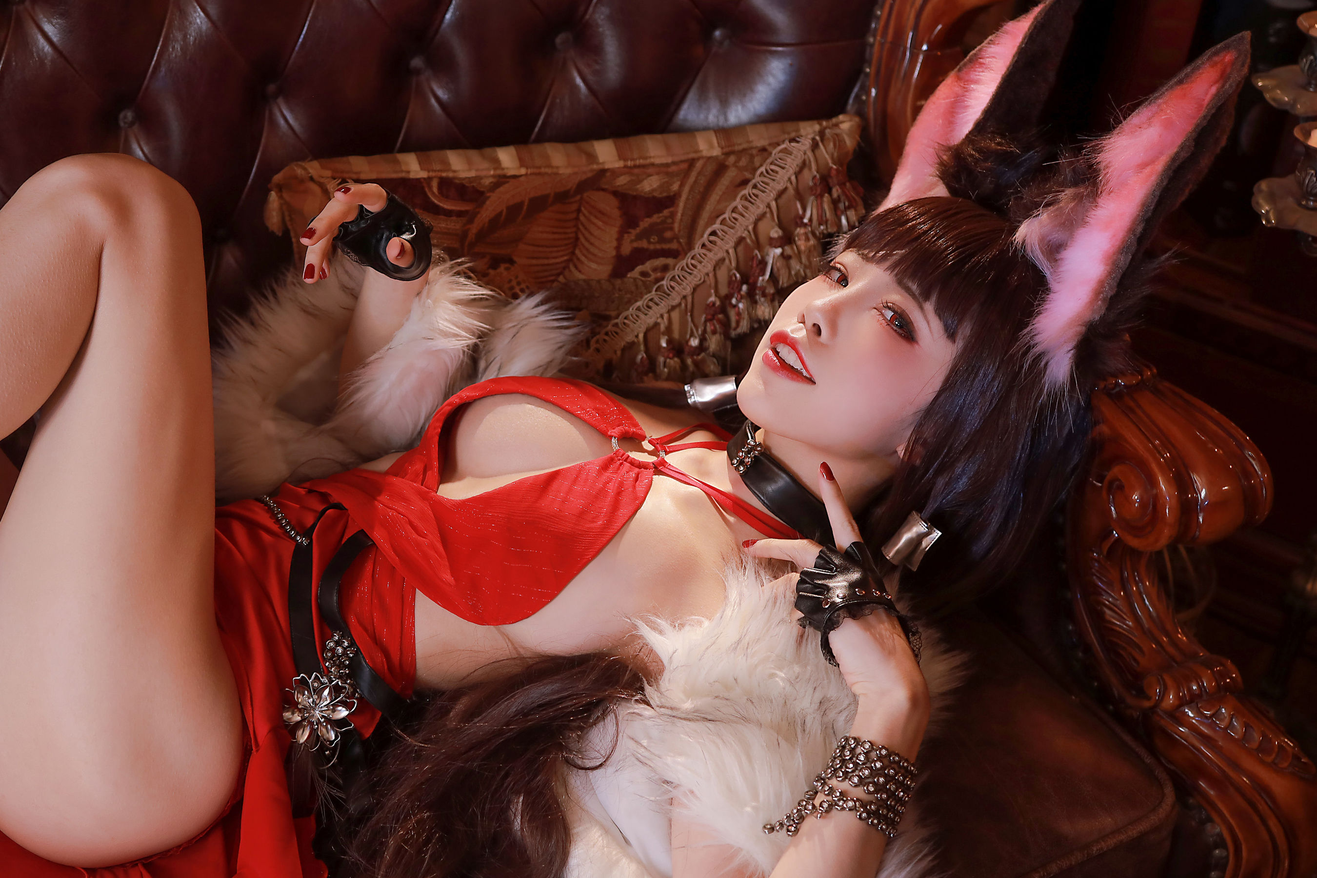 [Cosplay] 动漫博主水淼aqua - 赤城
