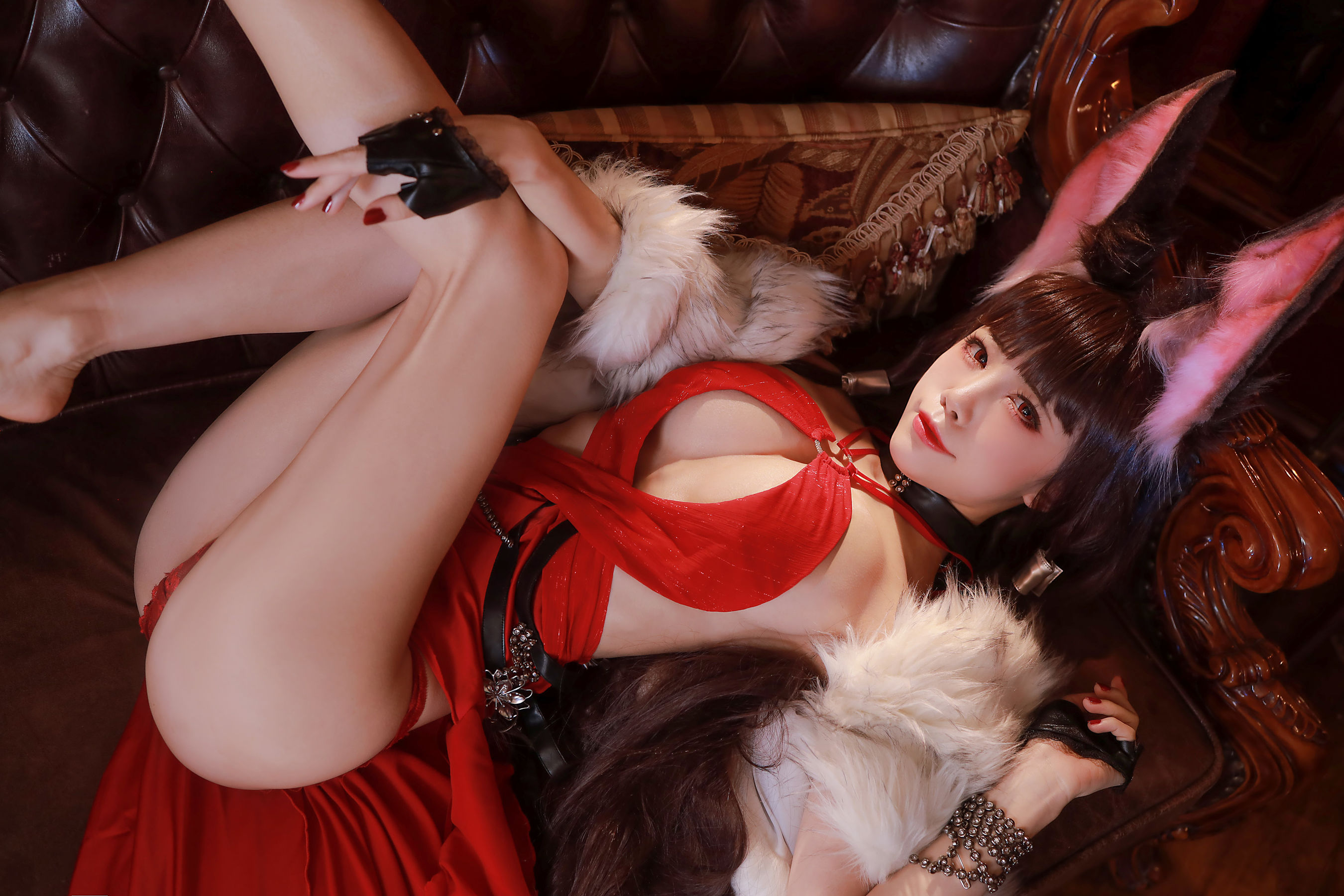 [Cosplay] 动漫博主水淼aqua - 赤城