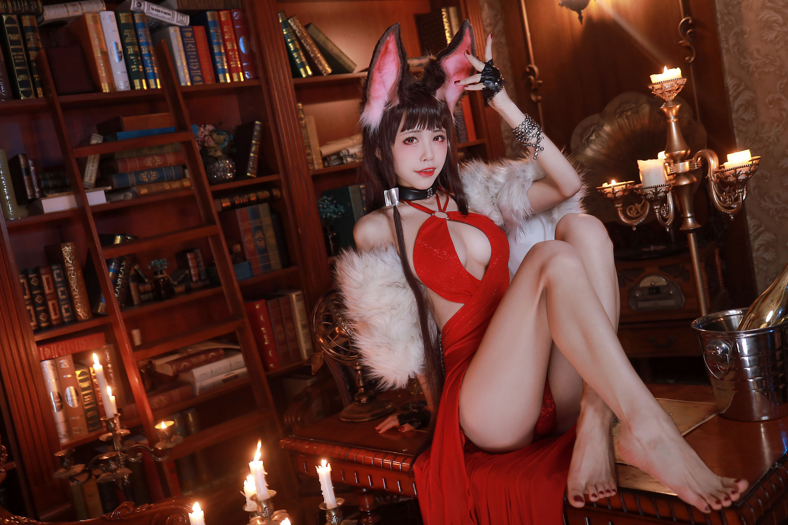[Cosplay] 动漫博主水淼aqua - 赤城