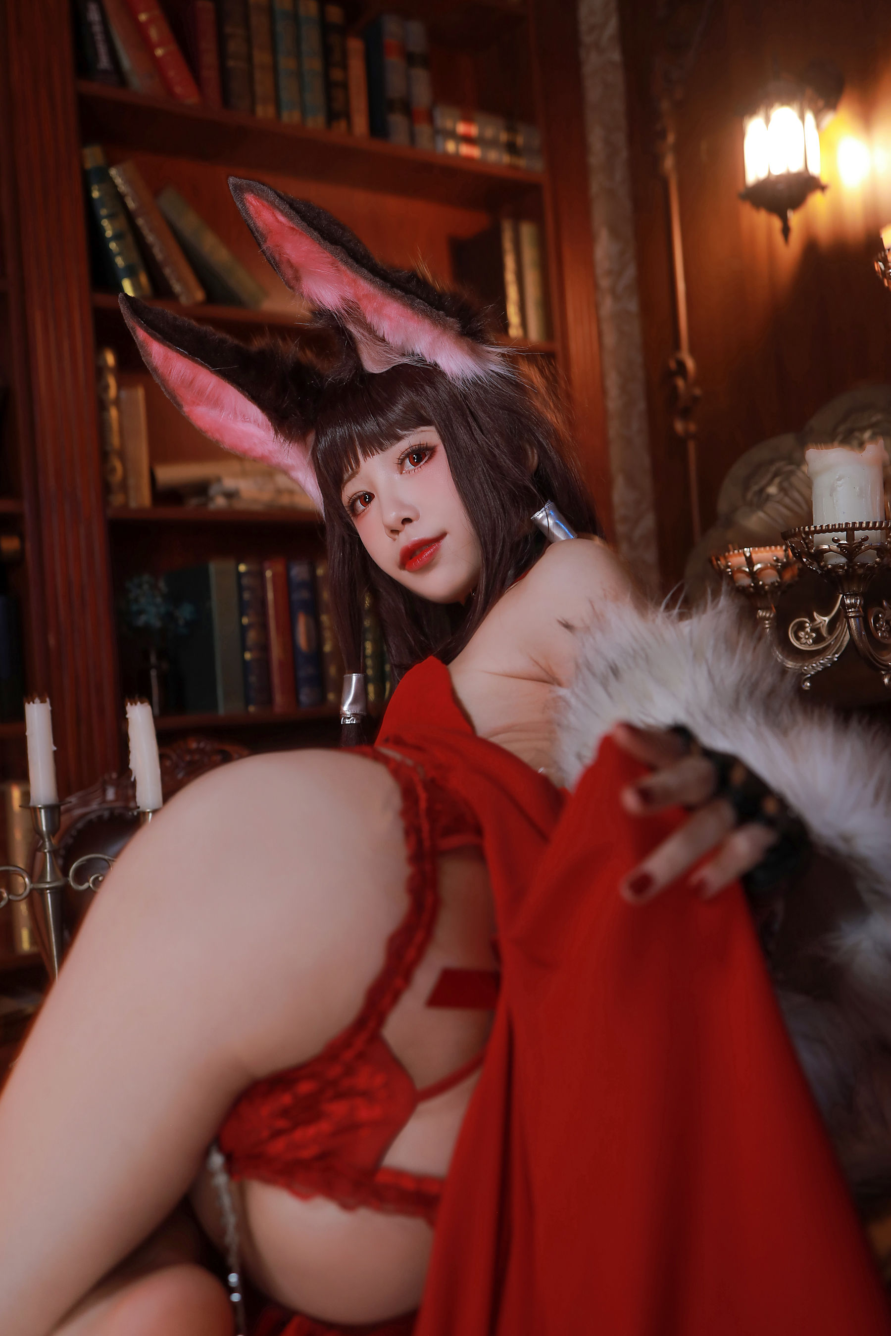 [Cosplay] 动漫博主水淼aqua - 赤城