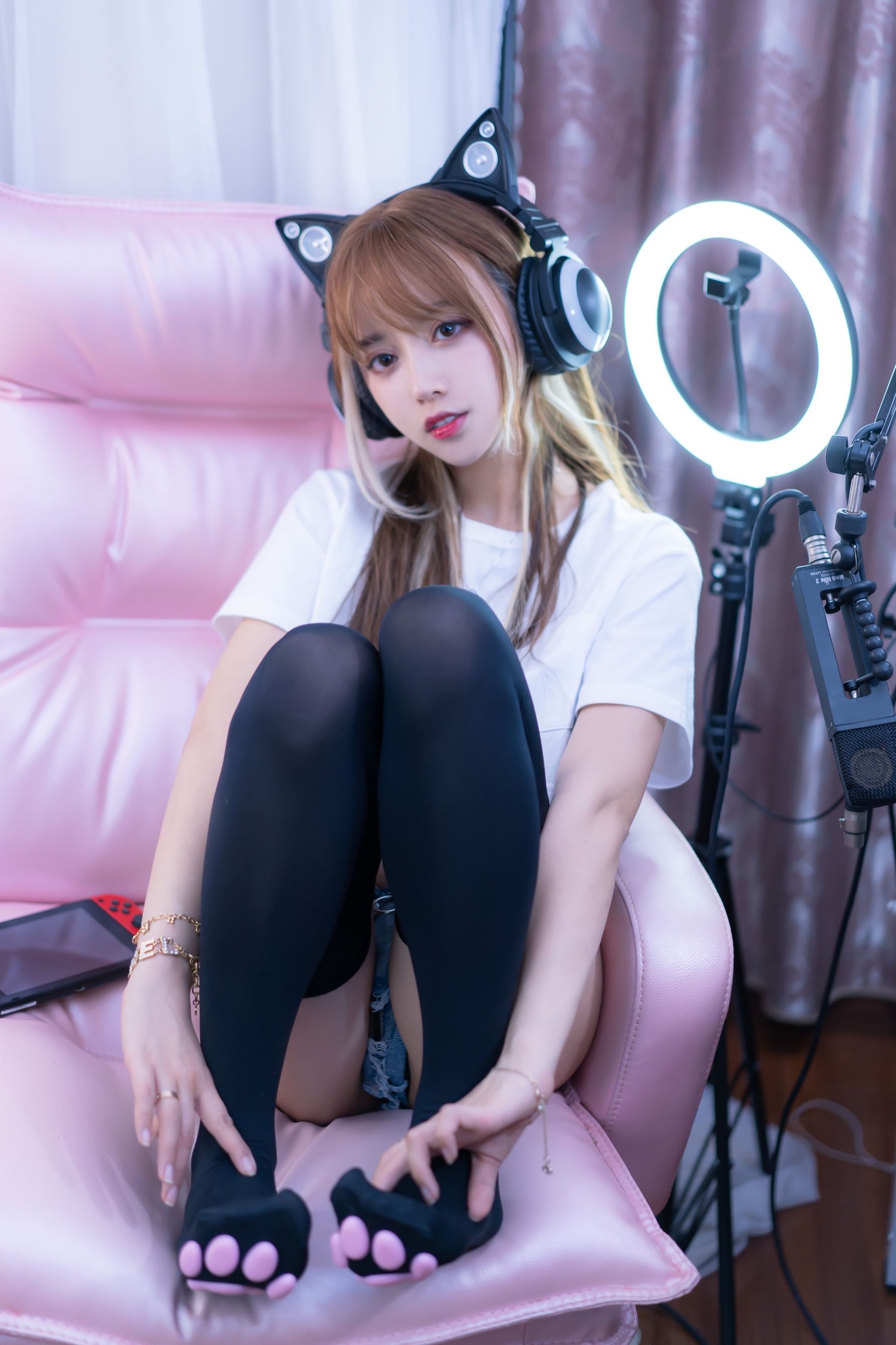 [Cosplay] 斗鱼米线线sama - 电竞猫咪