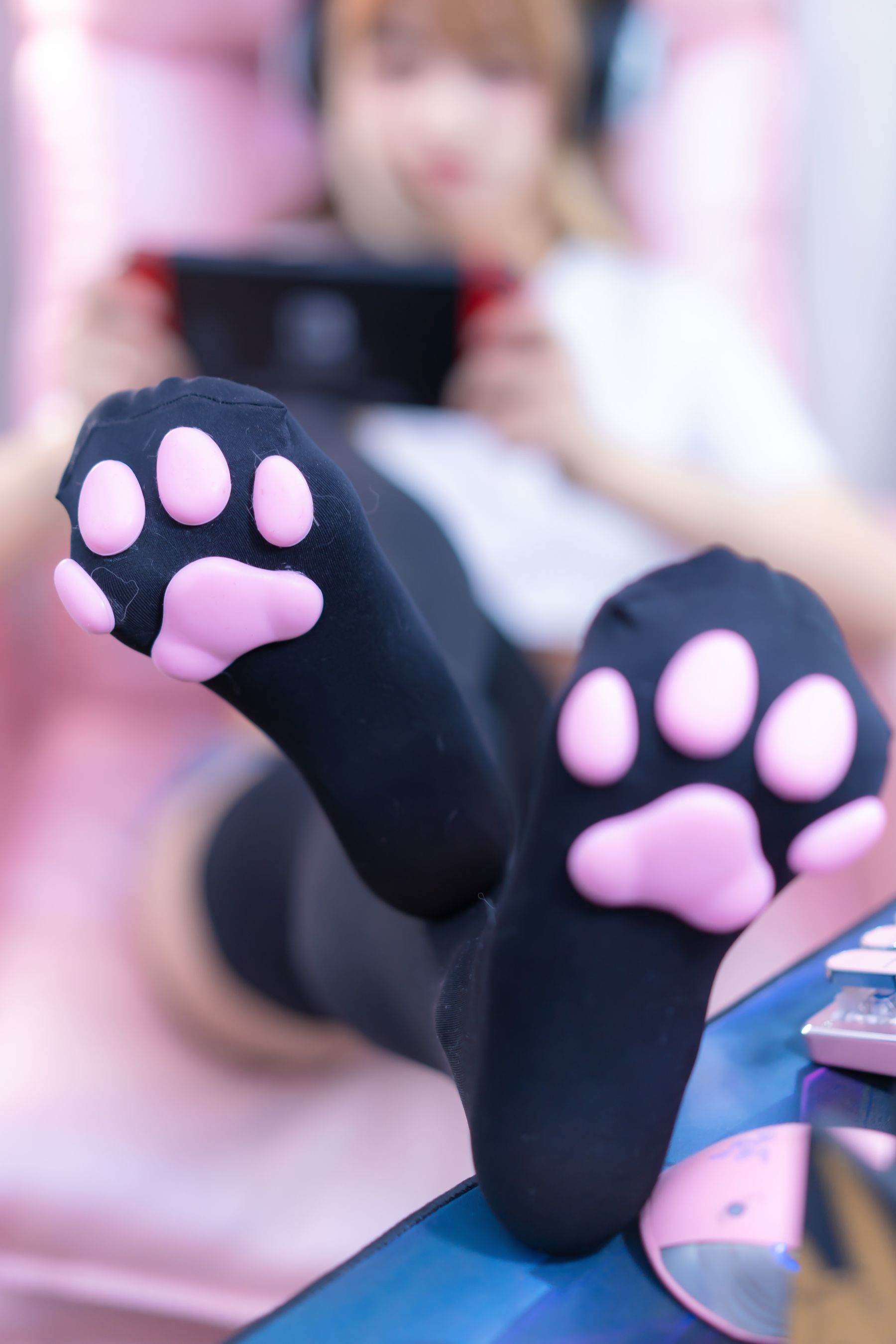[Cosplay] 斗鱼米线线sama - 电竞猫咪