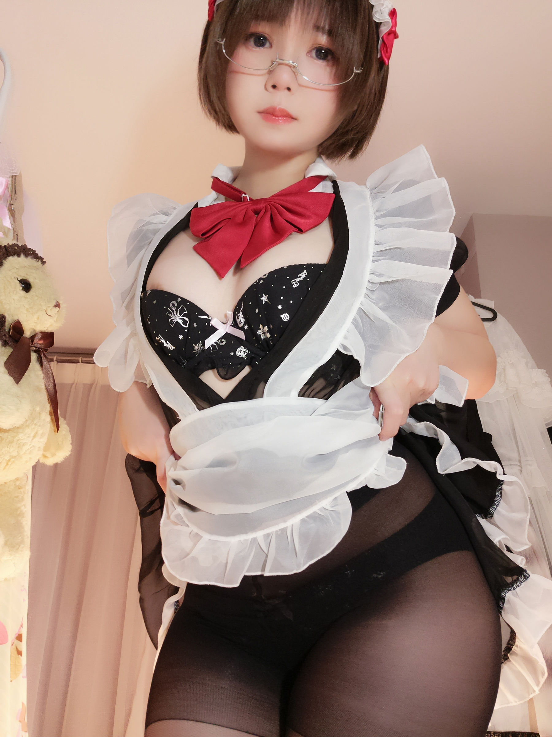 [Cosplay] きょう肉肉 Vol.25 セクシーなメイド