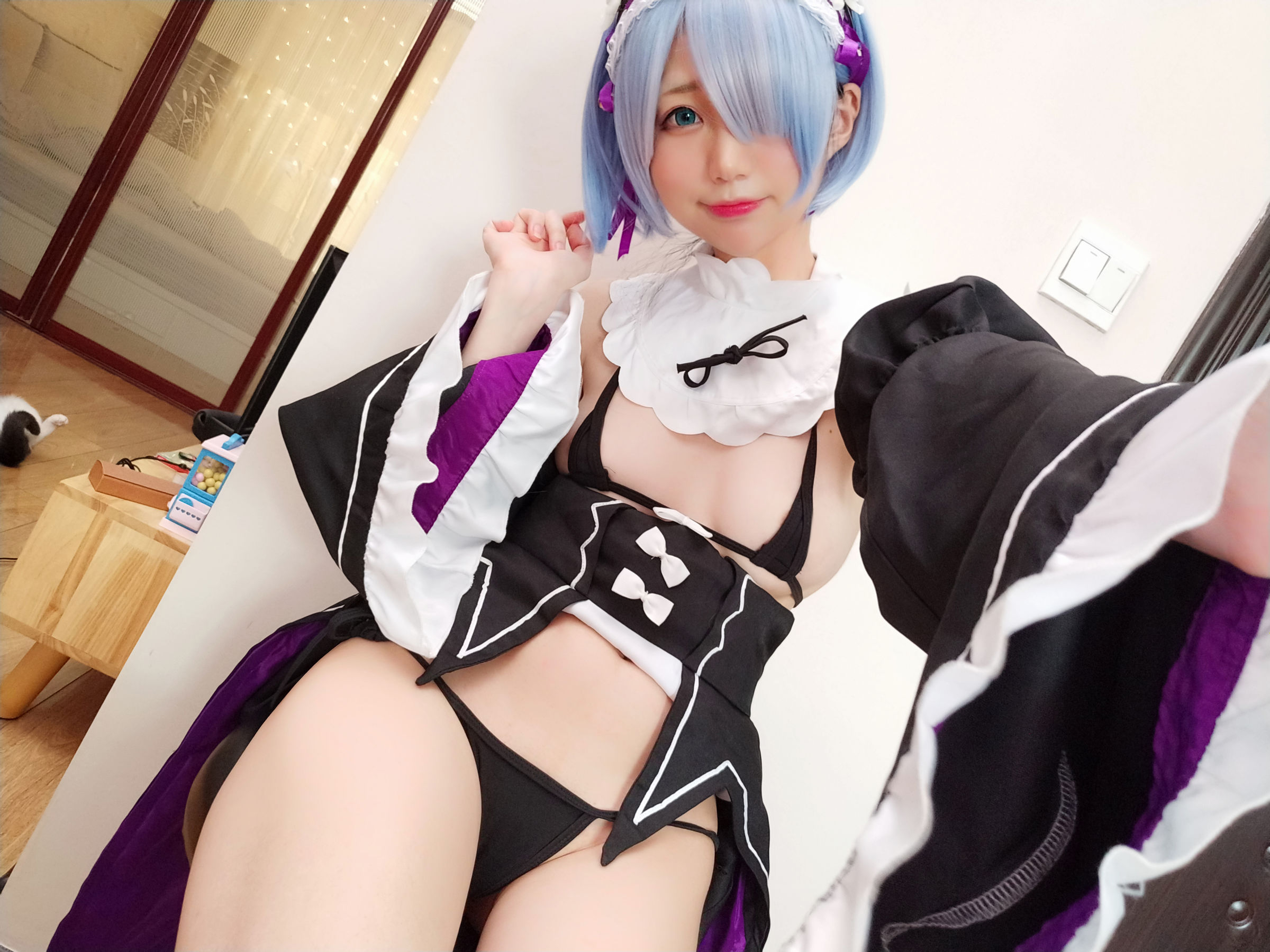 [Cosplay] NAGISA魔物喵[fantia] - レム～～～