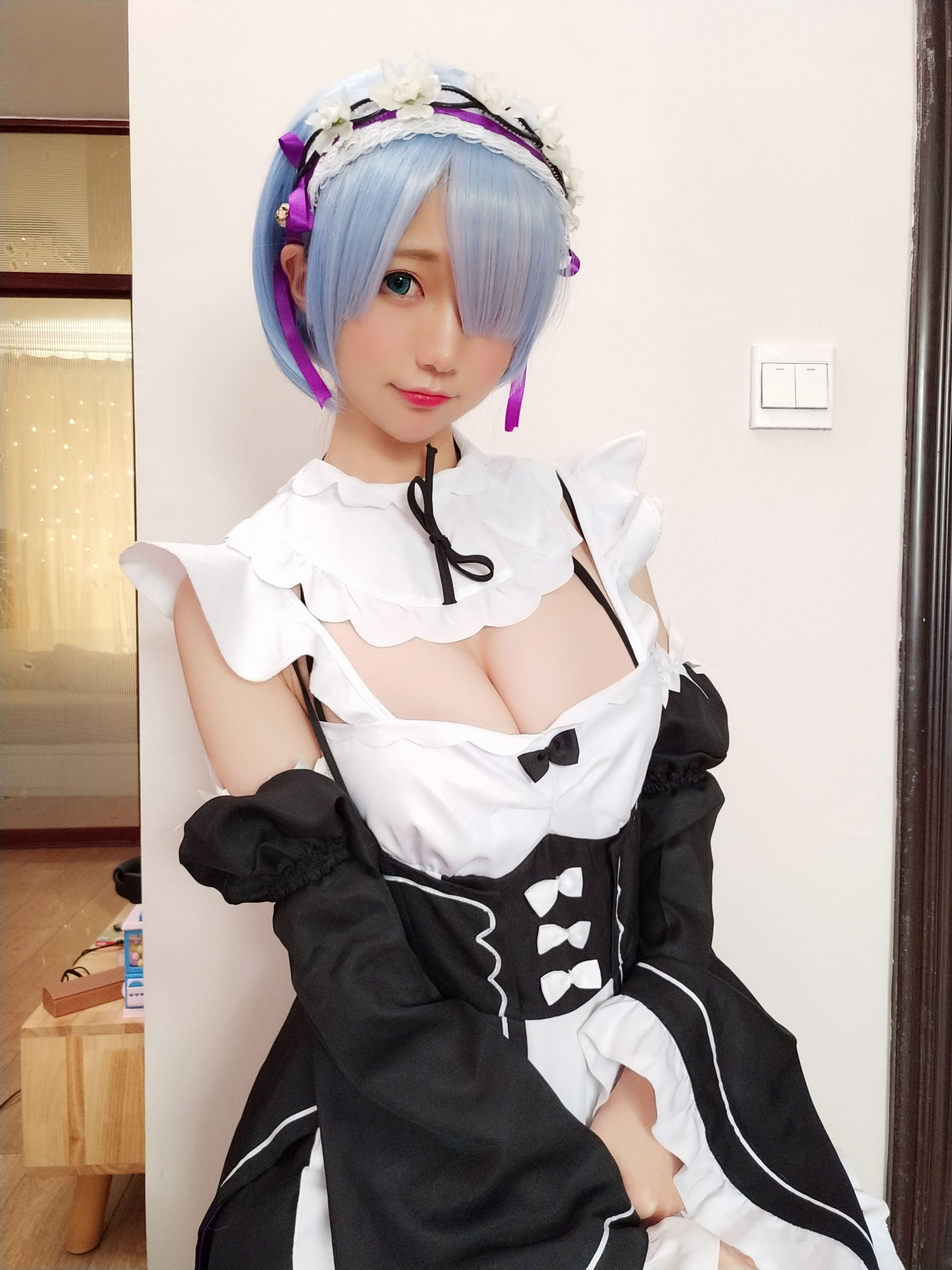 [Cosplay] NAGISA魔物喵[fantia] - レム～～～