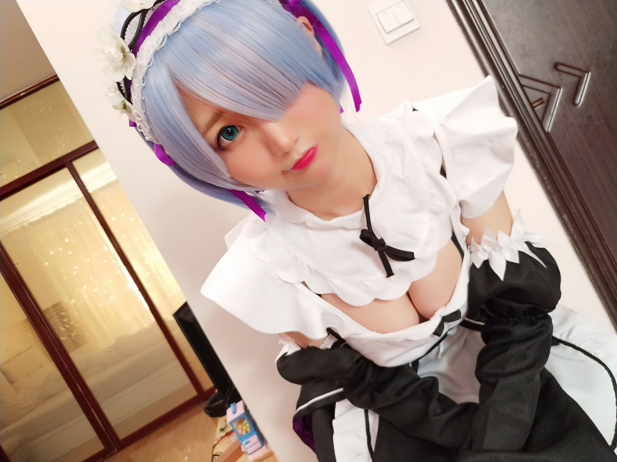 [Cosplay] NAGISA魔物喵[fantia] - レム～～～