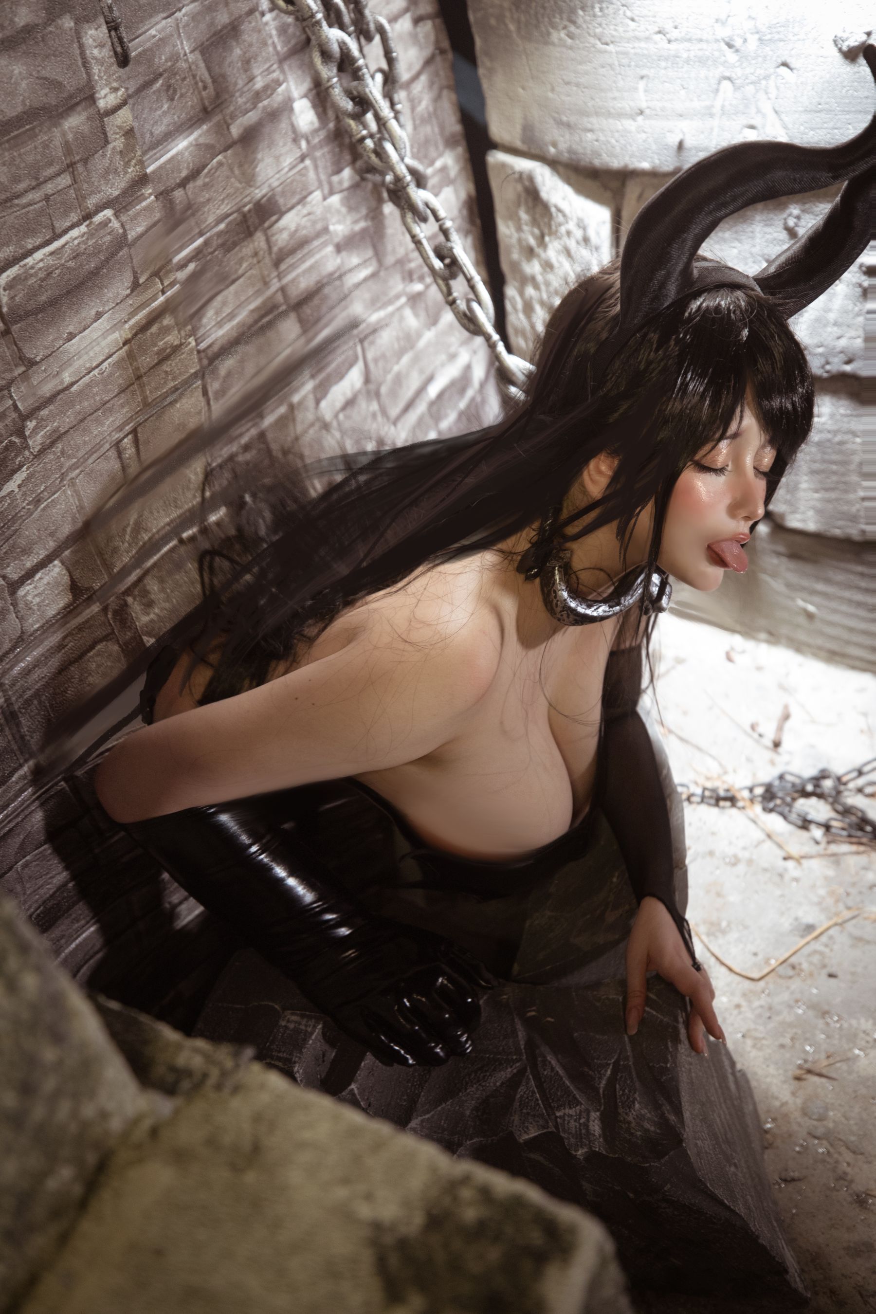 [Cosplay] NinJA阿寨寨 - 受虐魅魔