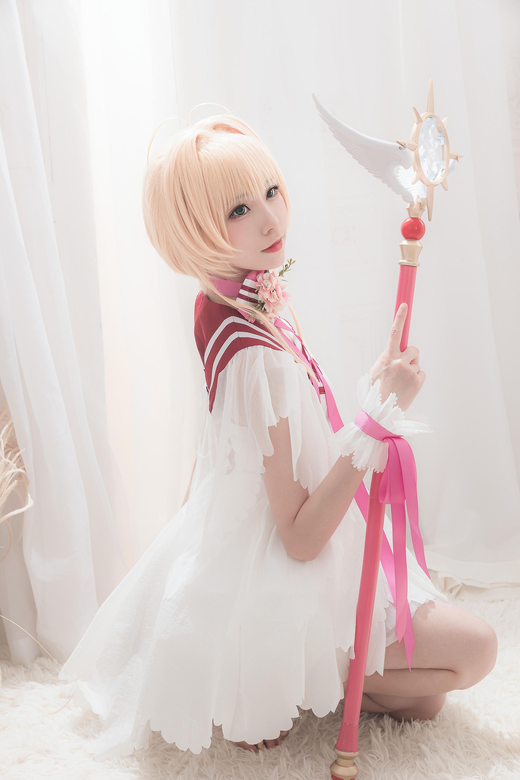 [Cosplay] 动漫博主Kitaro_绮太郎 - 小樱