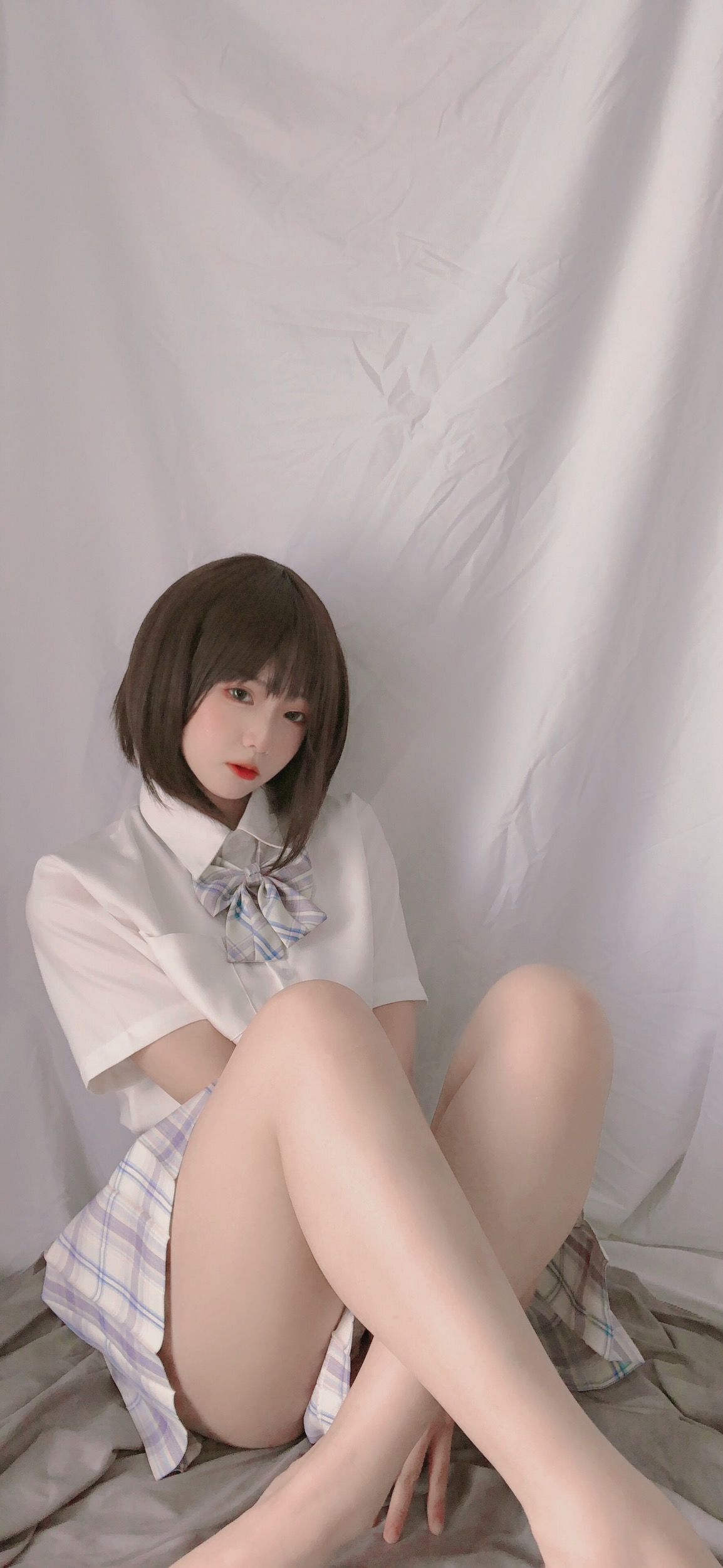 [Cosplay] 萌妹是青水 - 学妹jk