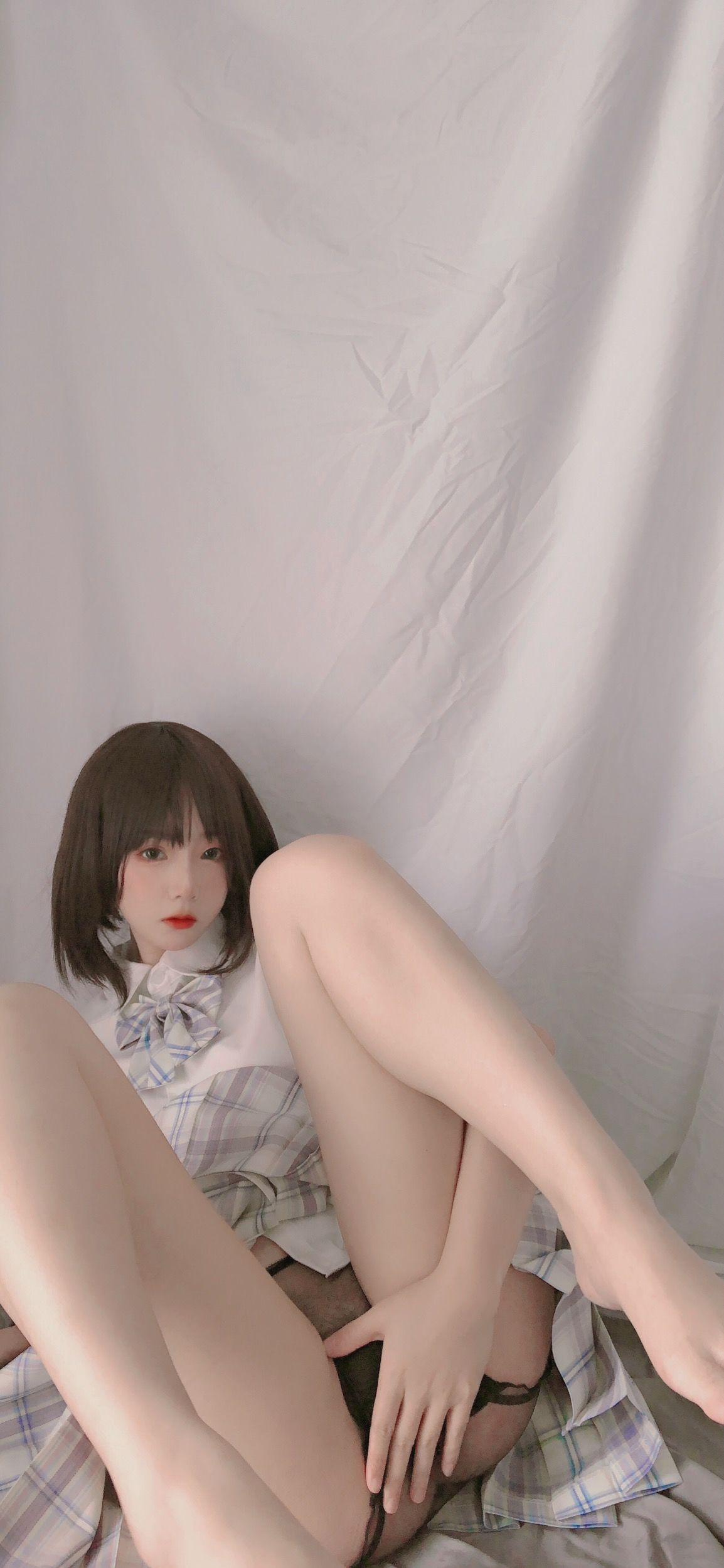 [Cosplay] 萌妹是青水 - 学妹jk