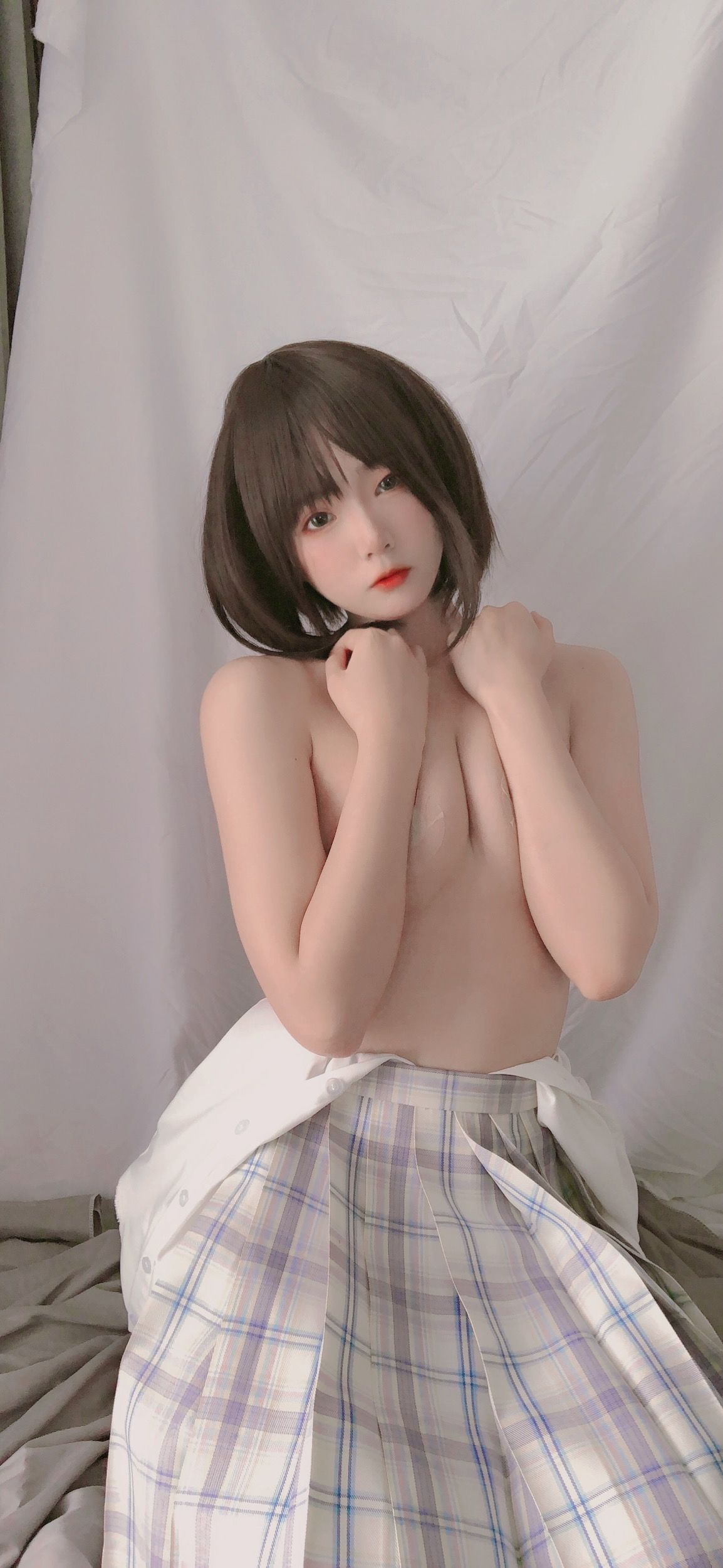 [Cosplay] 萌妹是青水 - 学妹jk