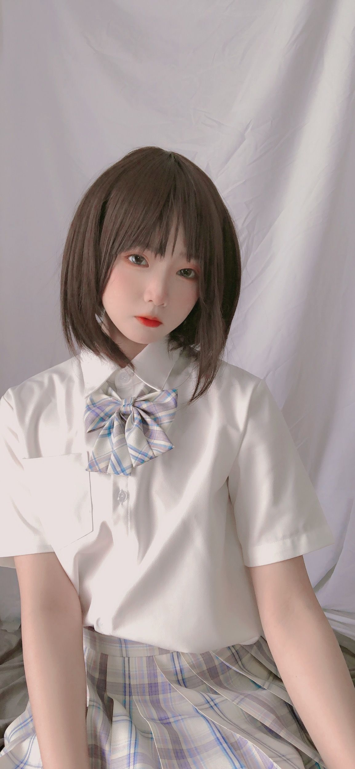 [Cosplay] 萌妹是青水 - 学妹jk