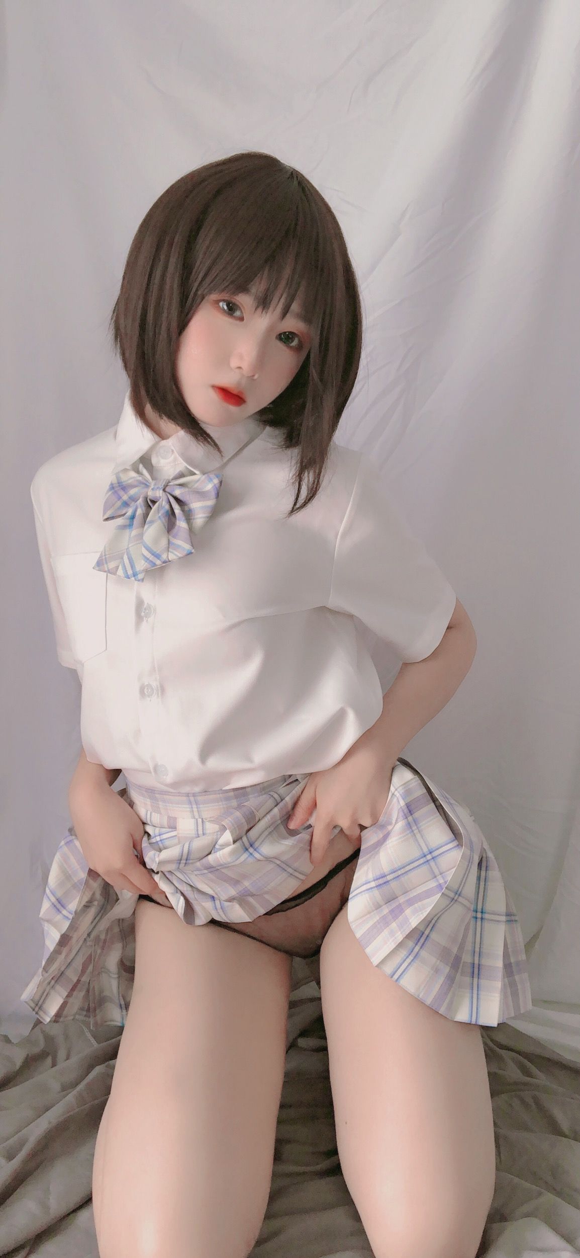 [Cosplay] 萌妹是青水 - 学妹jk