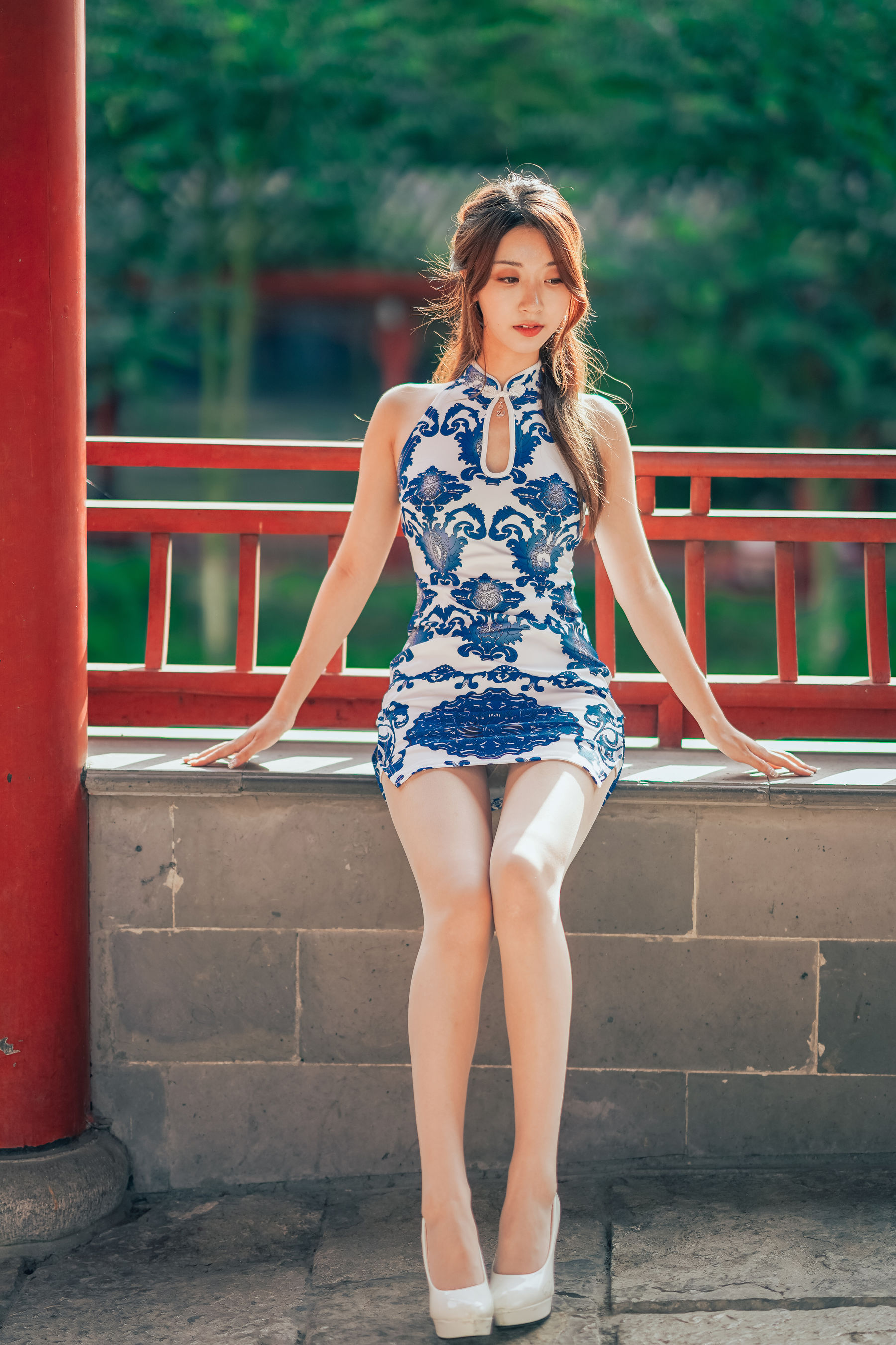 [Cosplay] 人气Coser黑川 - 青花旗袍