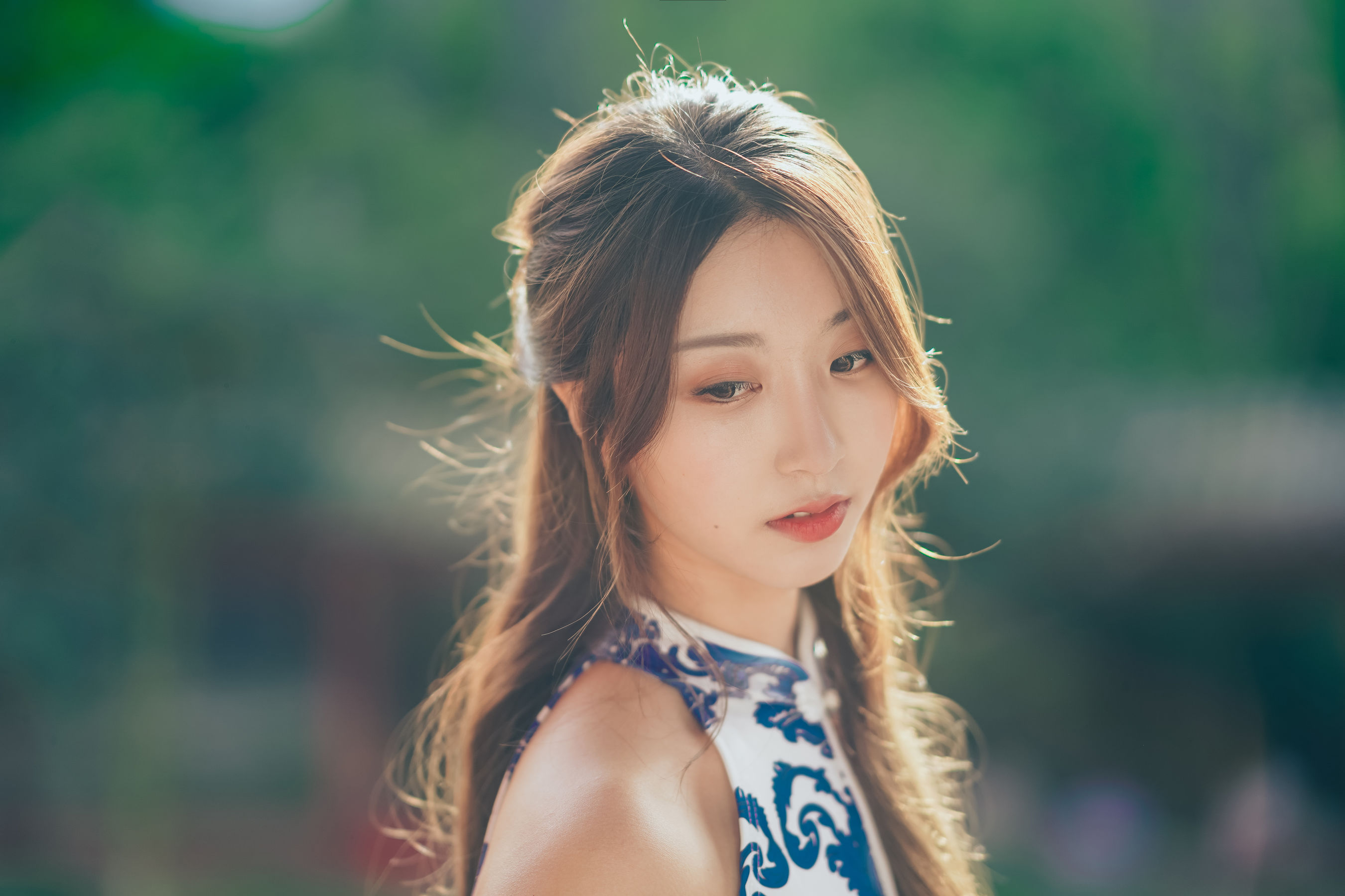 [Cosplay] 人气Coser黑川 - 青花旗袍