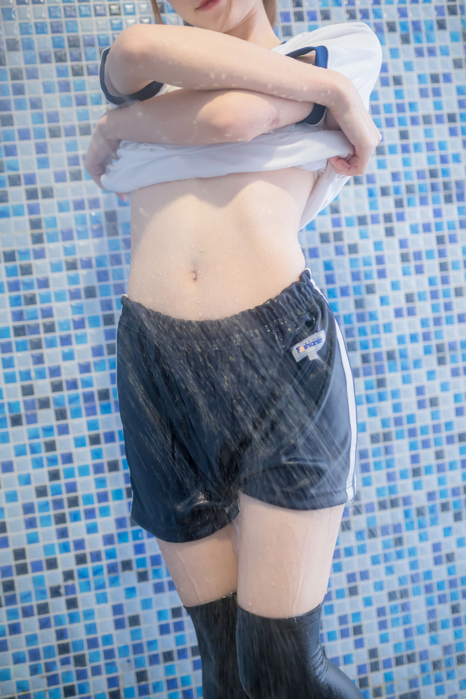 [Cosplay] 动漫博主Kitaro_绮太郎 - 湿身体操服