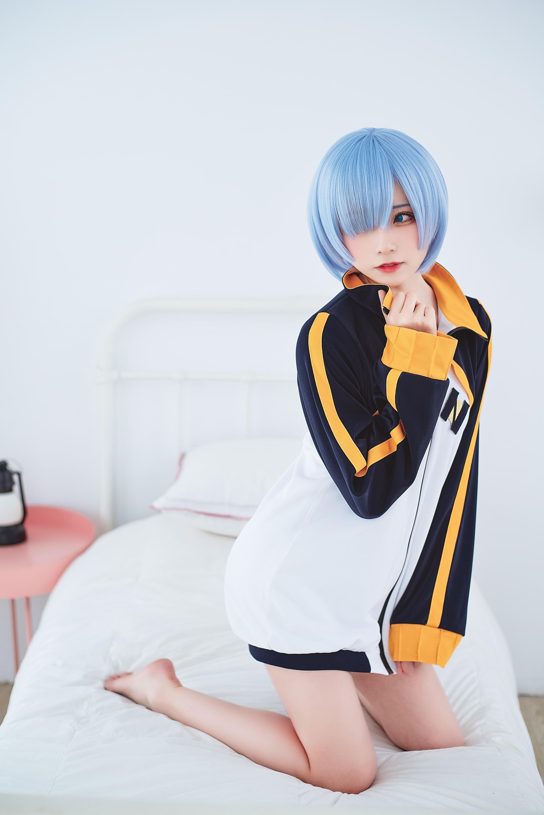 [Cosplay] 动漫博主Kitaro_绮太郎 - 蕾姆运动服