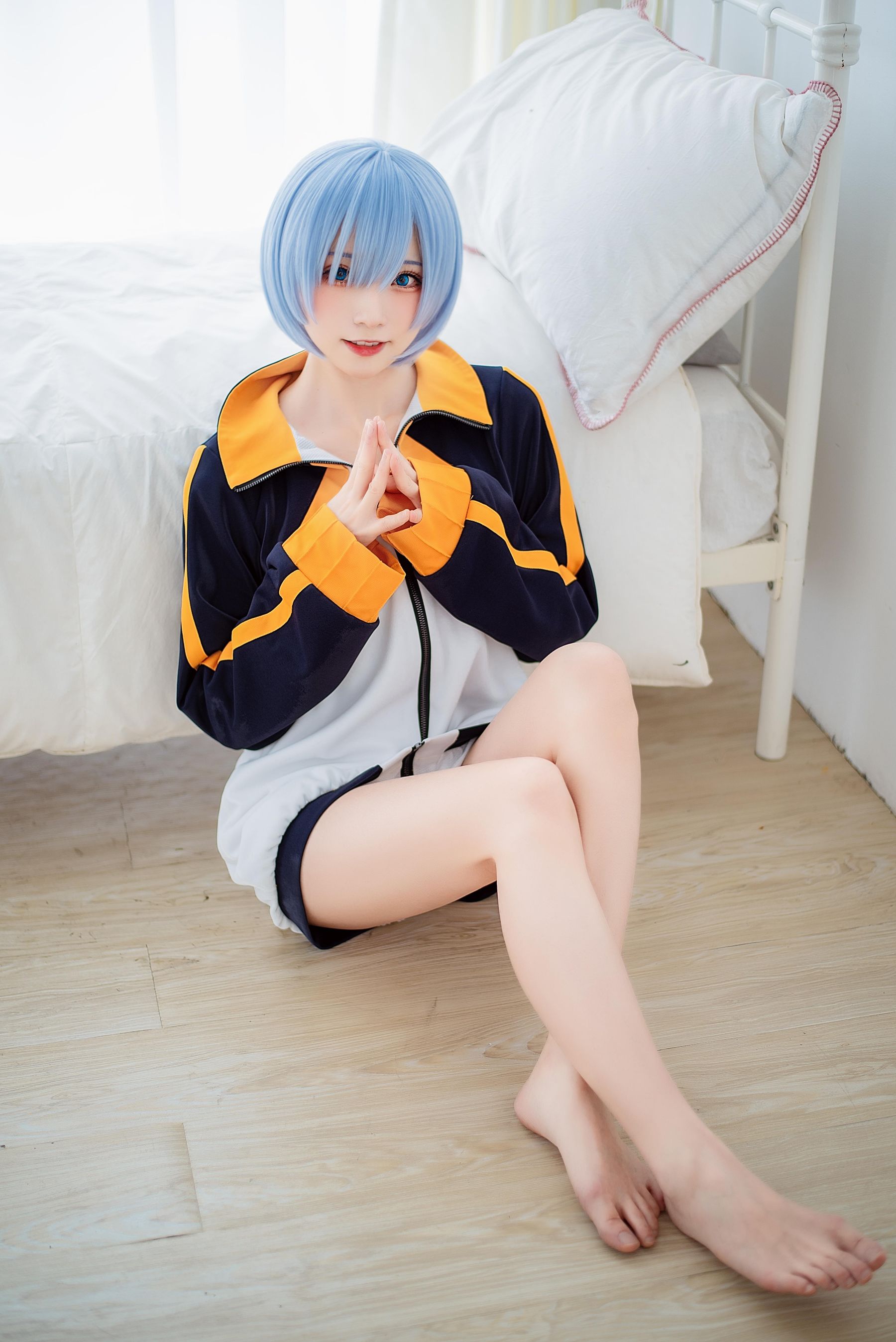 [Cosplay] 动漫博主Kitaro_绮太郎 - 蕾姆运动服