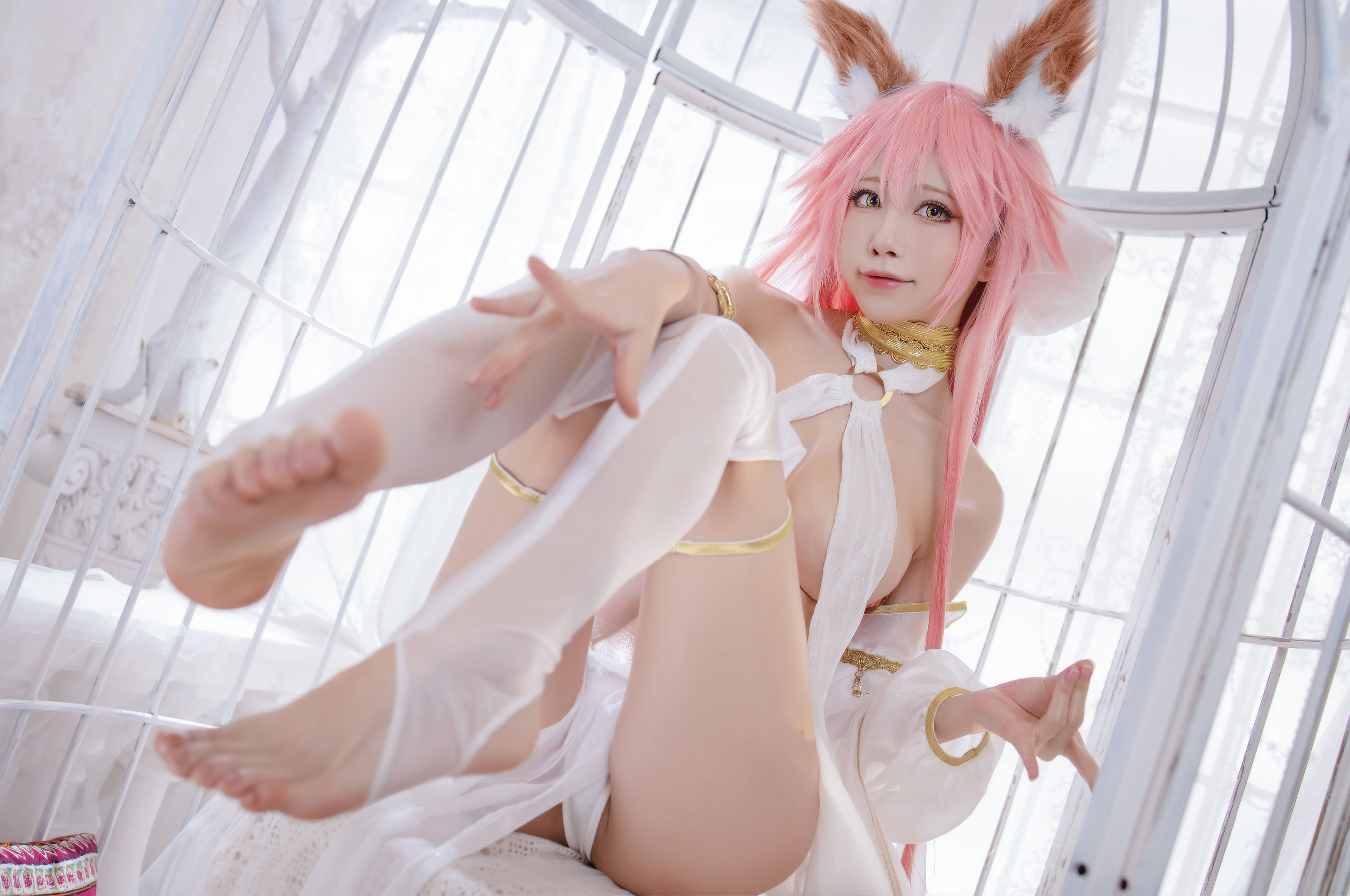 [Cosplay] 动漫博主水淼aqua - 尼禄x玉藻前