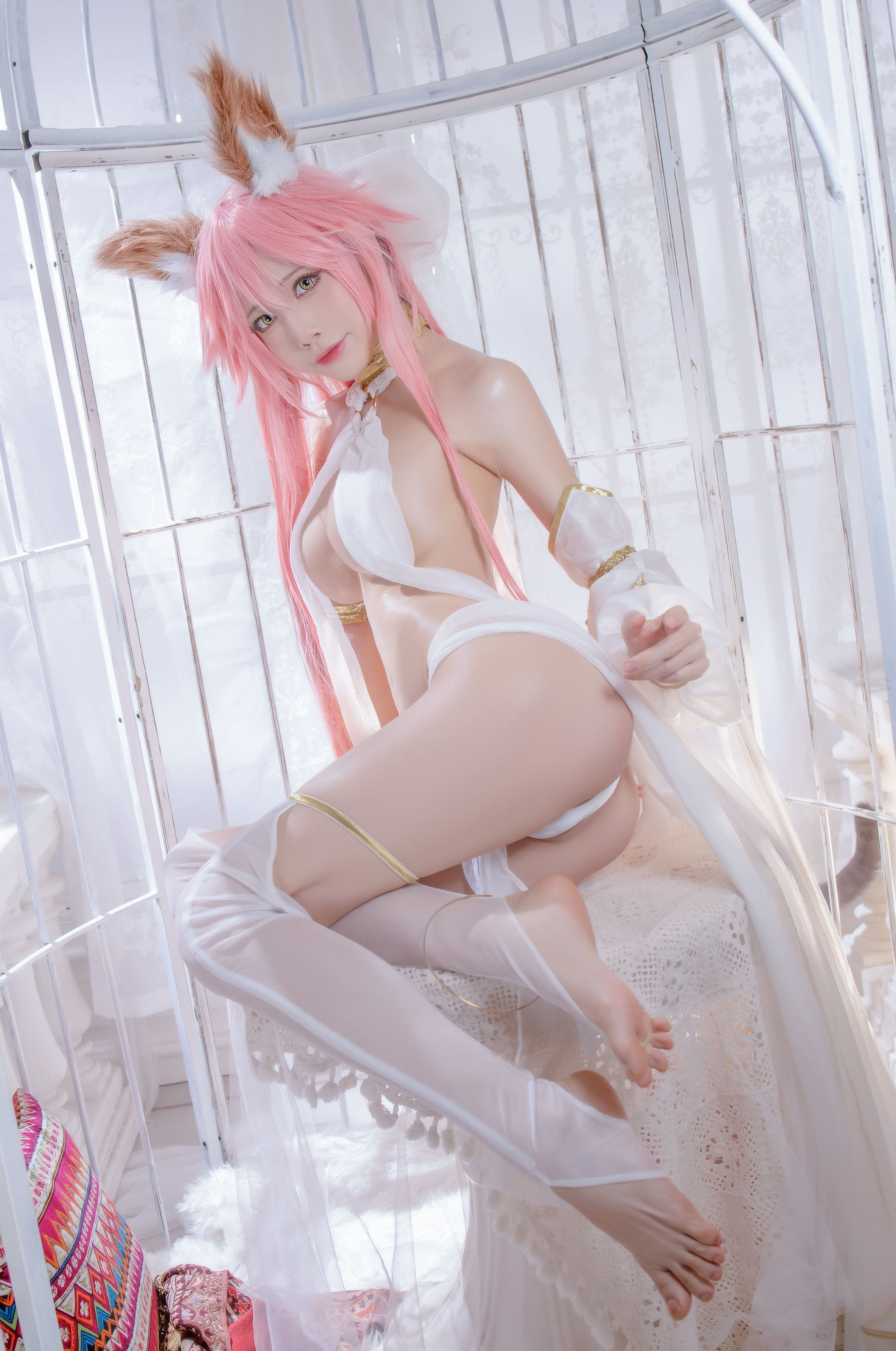 [Cosplay] 动漫博主水淼aqua - 尼禄x玉藻前