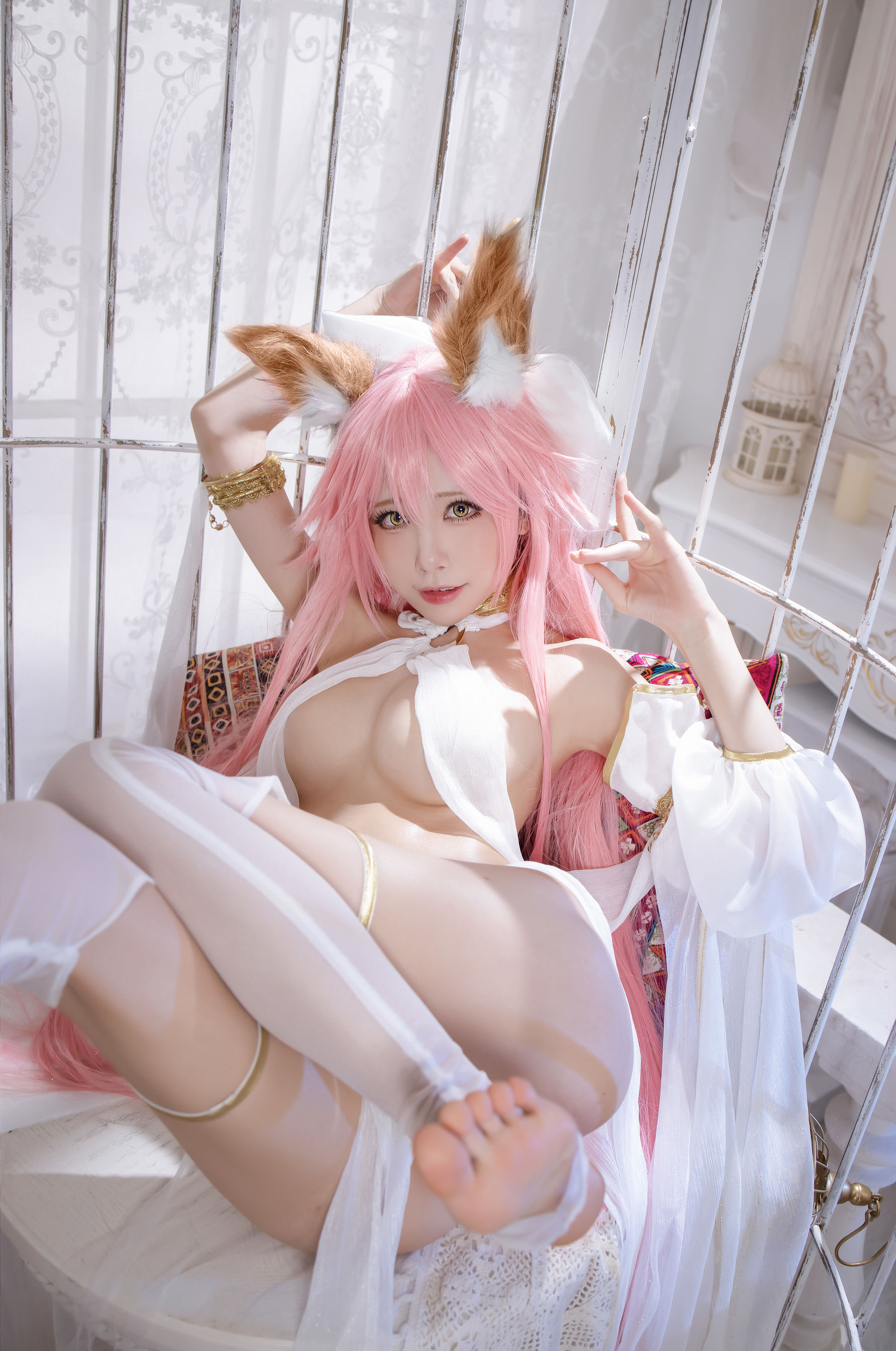 [Cosplay] 动漫博主水淼aqua - 尼禄x玉藻前
