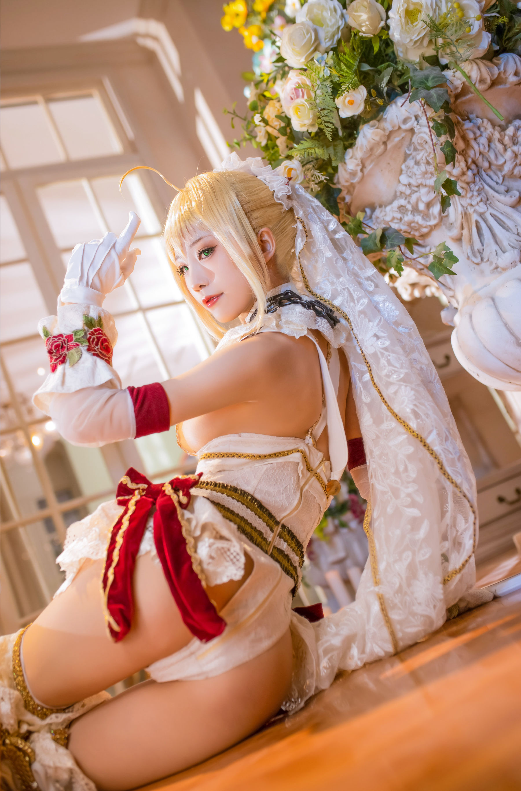 [Cosplay] 动漫博主水淼aqua - 尼禄x玉藻前