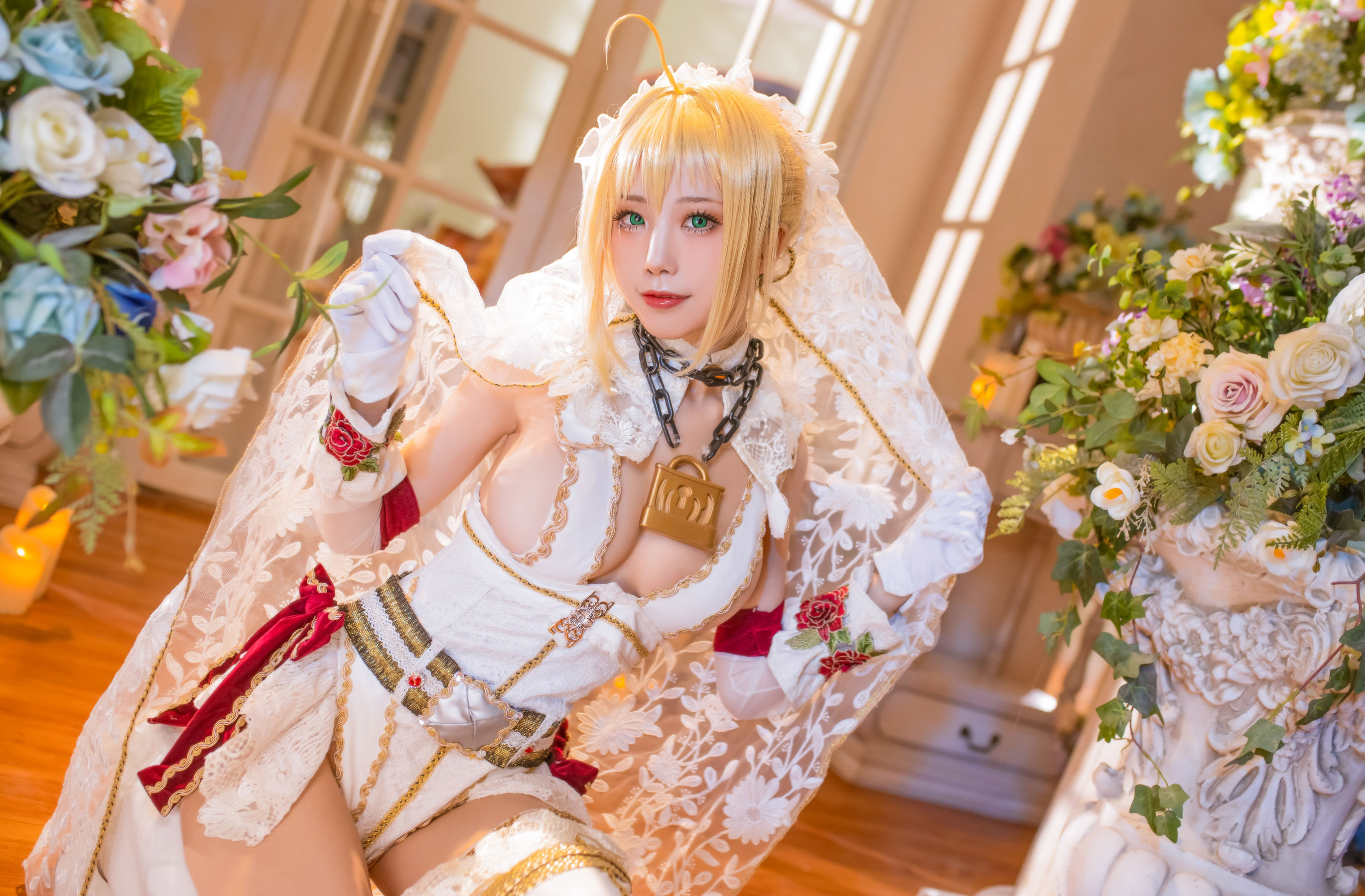 [Cosplay] 动漫博主水淼aqua - 尼禄x玉藻前