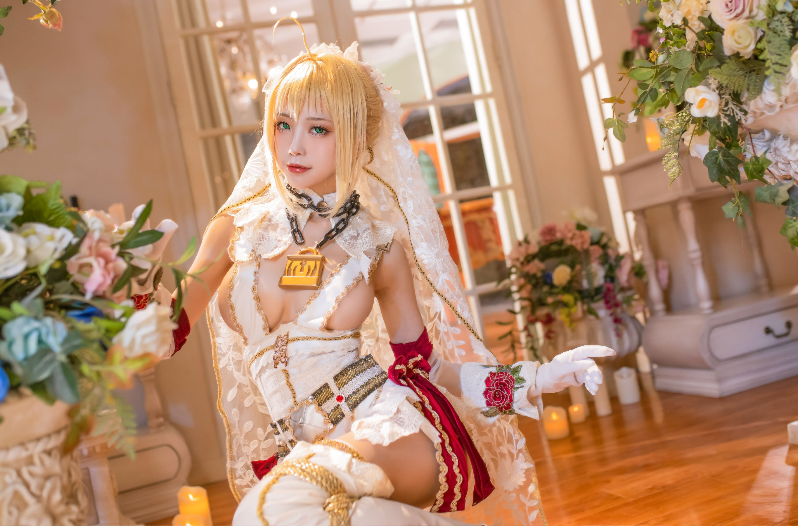 [Cosplay] 动漫博主水淼aqua - 尼禄x玉藻前
