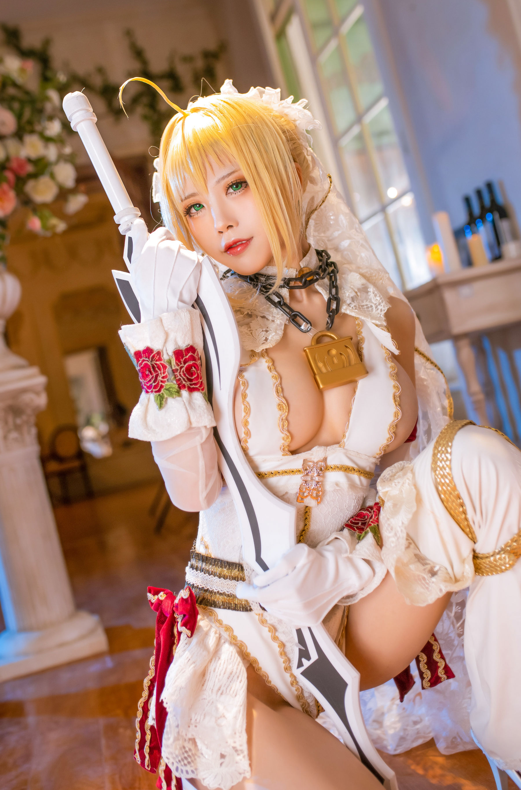 [Cosplay] 动漫博主水淼aqua - 尼禄x玉藻前
