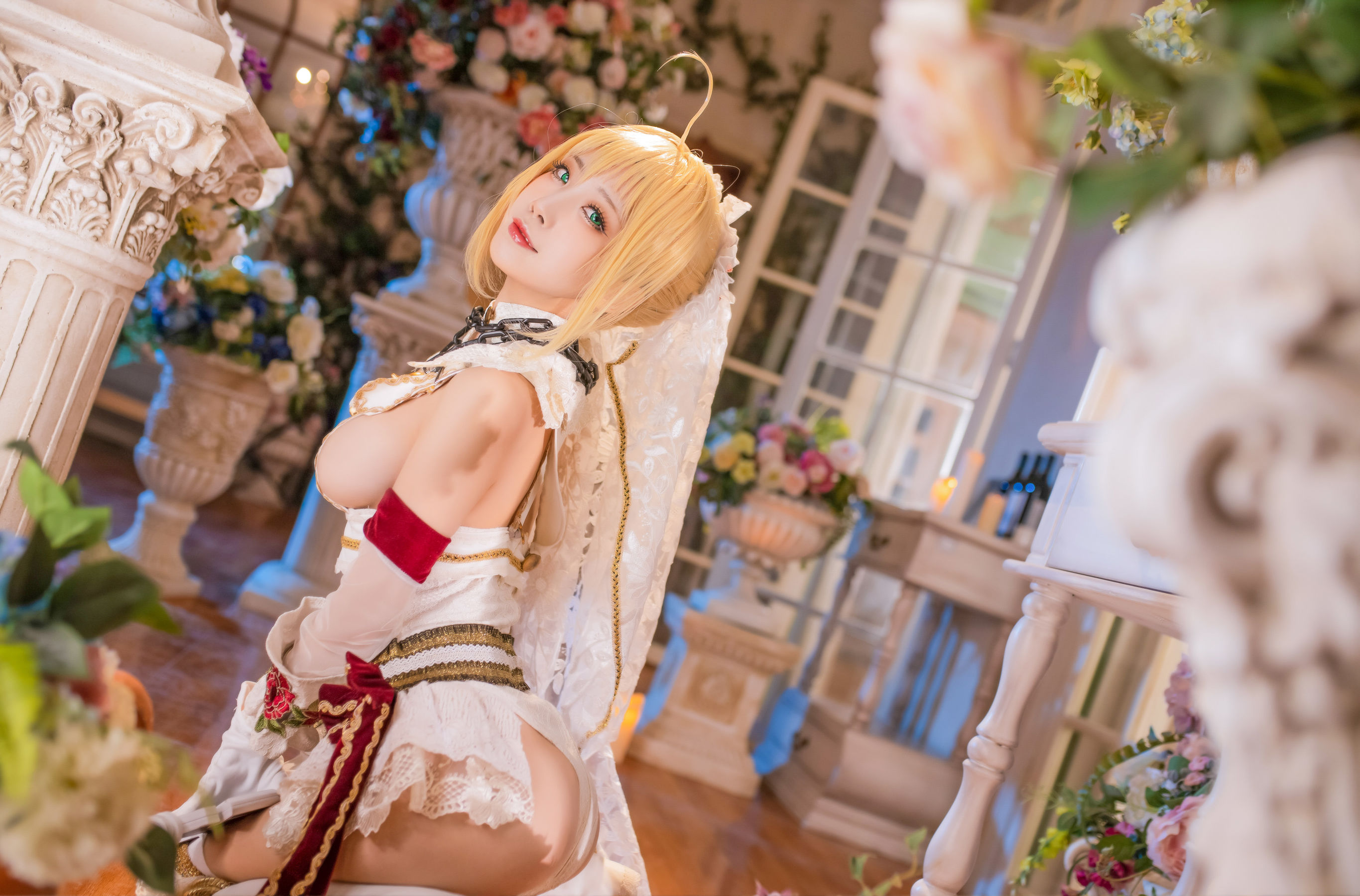 [Cosplay] 动漫博主水淼aqua - 尼禄x玉藻前