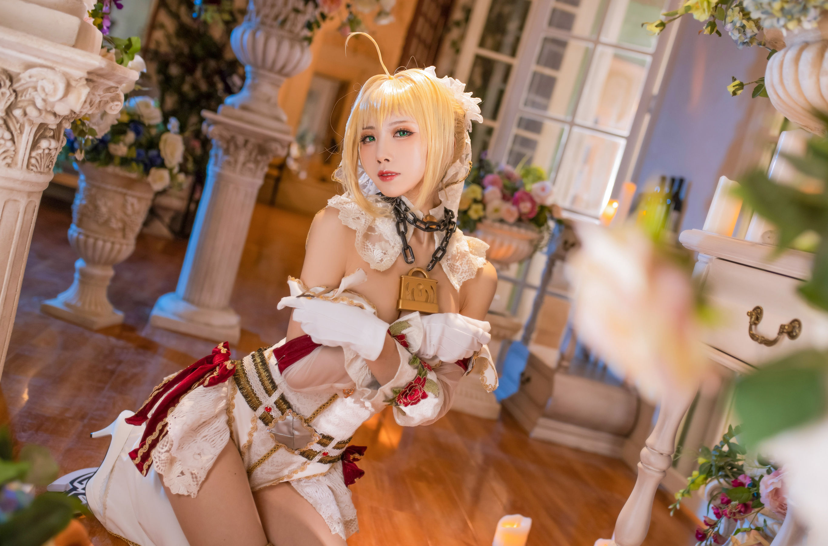 [Cosplay] 动漫博主水淼aqua - 尼禄x玉藻前