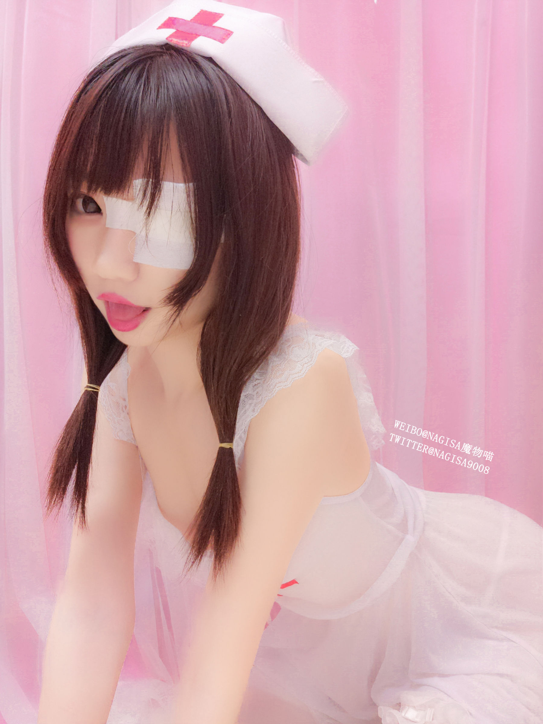 [Cosplay] NAGISA魔物喵 - 护士小姐自摄