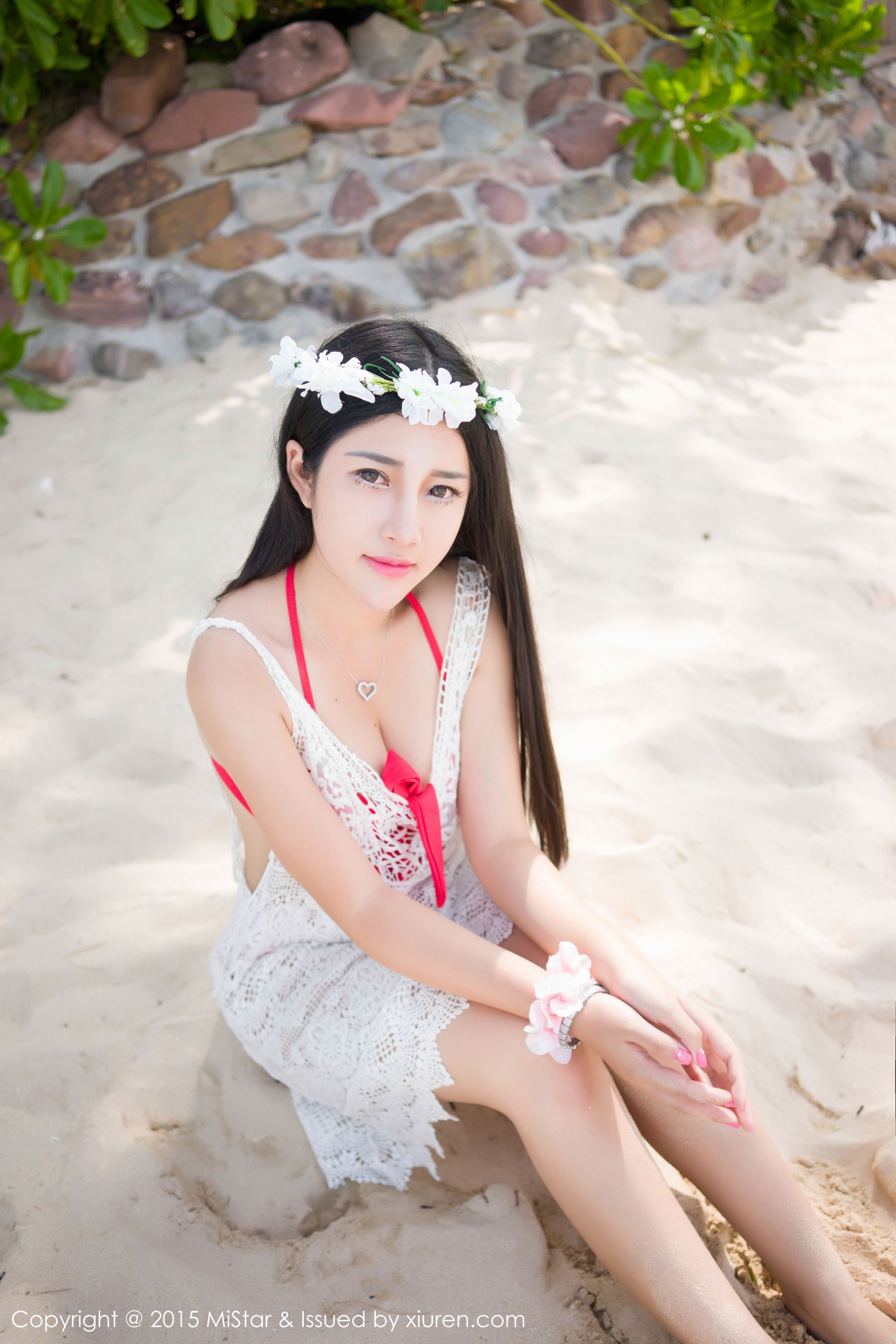 嘉嘉Tiffany《普吉岛旅拍》水手服泳装+比基尼 [魅妍社MiStar] Vol.038