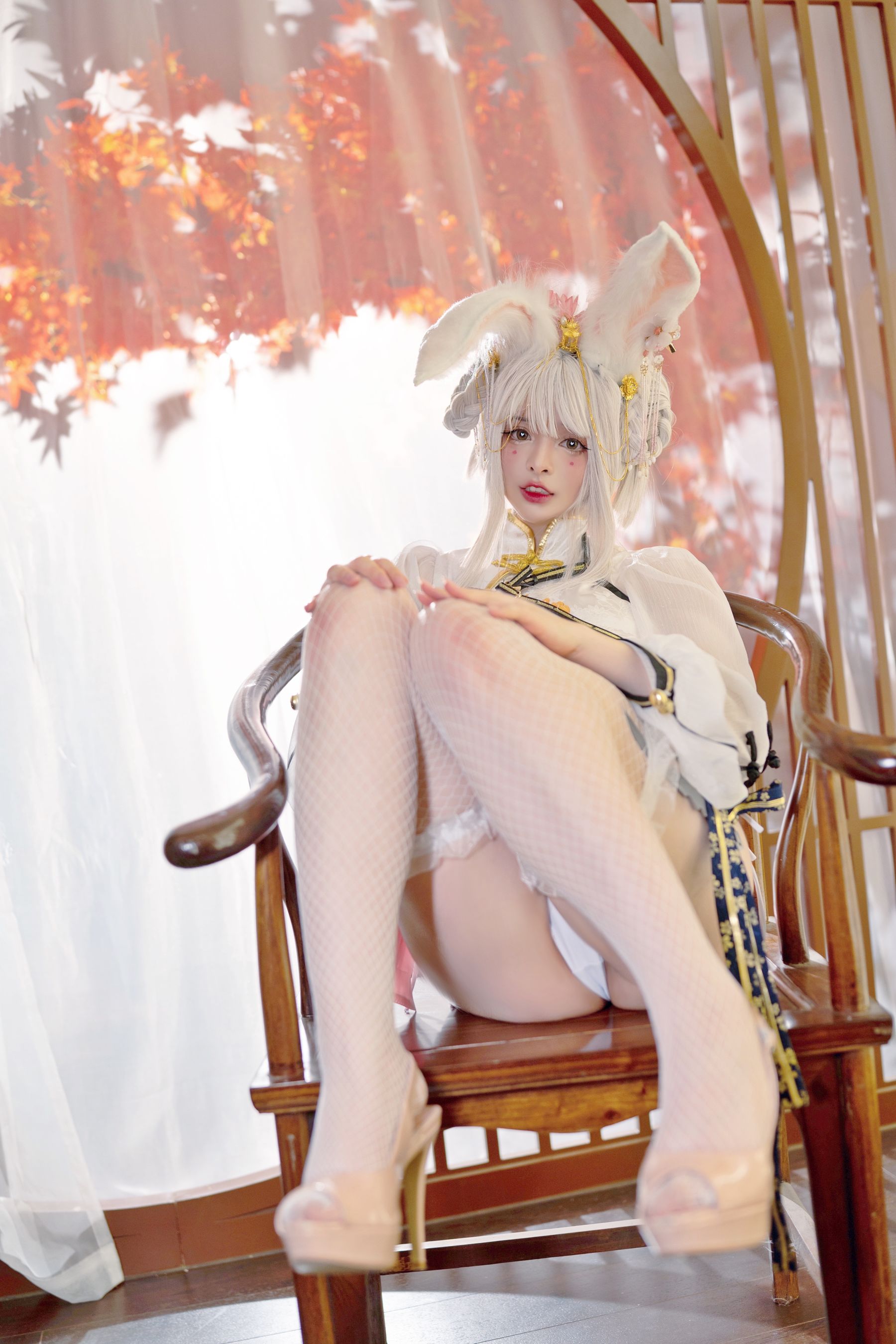 [Cosplay] NinJA阿寨寨 - 肉肉大白兔
