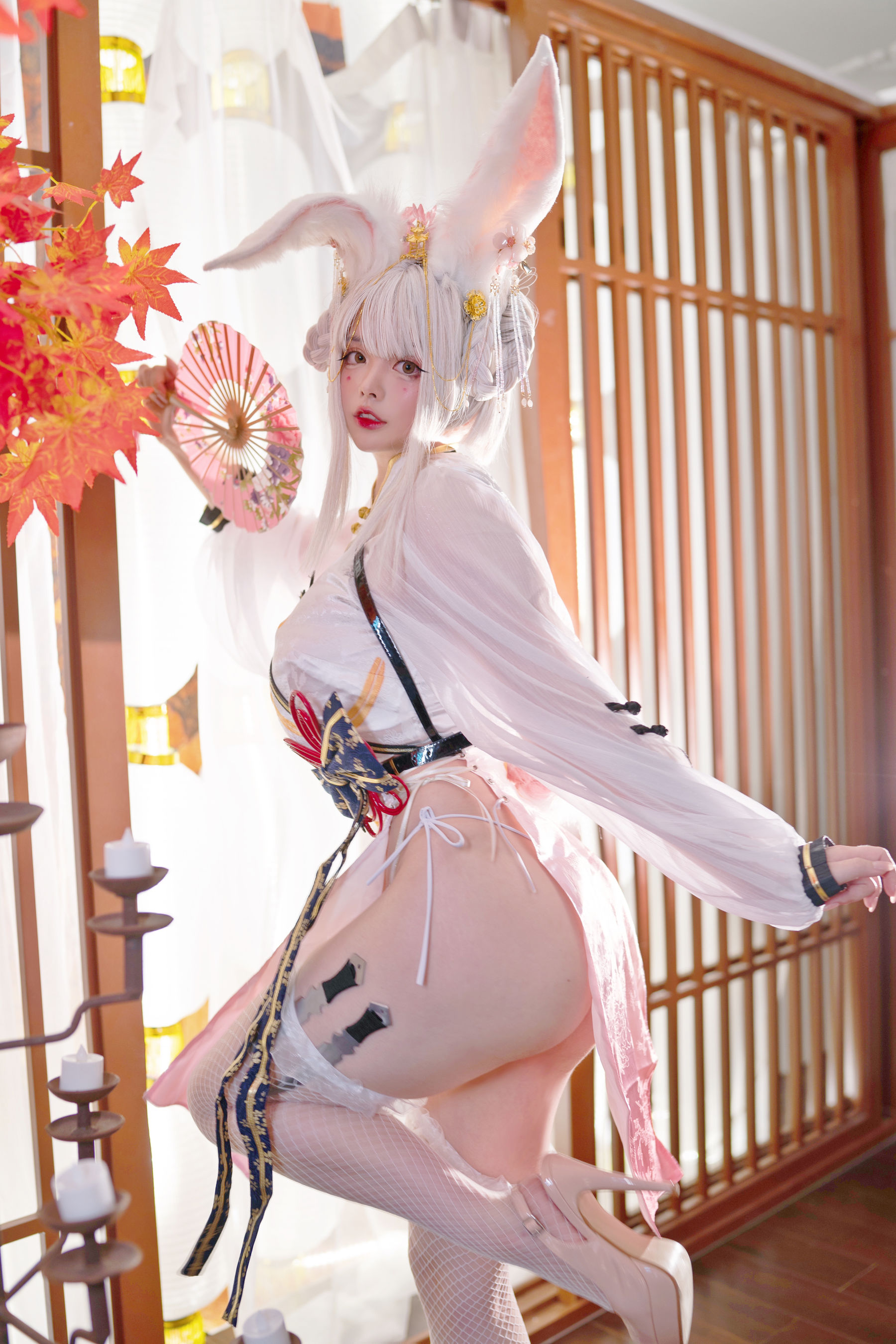 [Cosplay] NinJA阿寨寨 - 肉肉大白兔