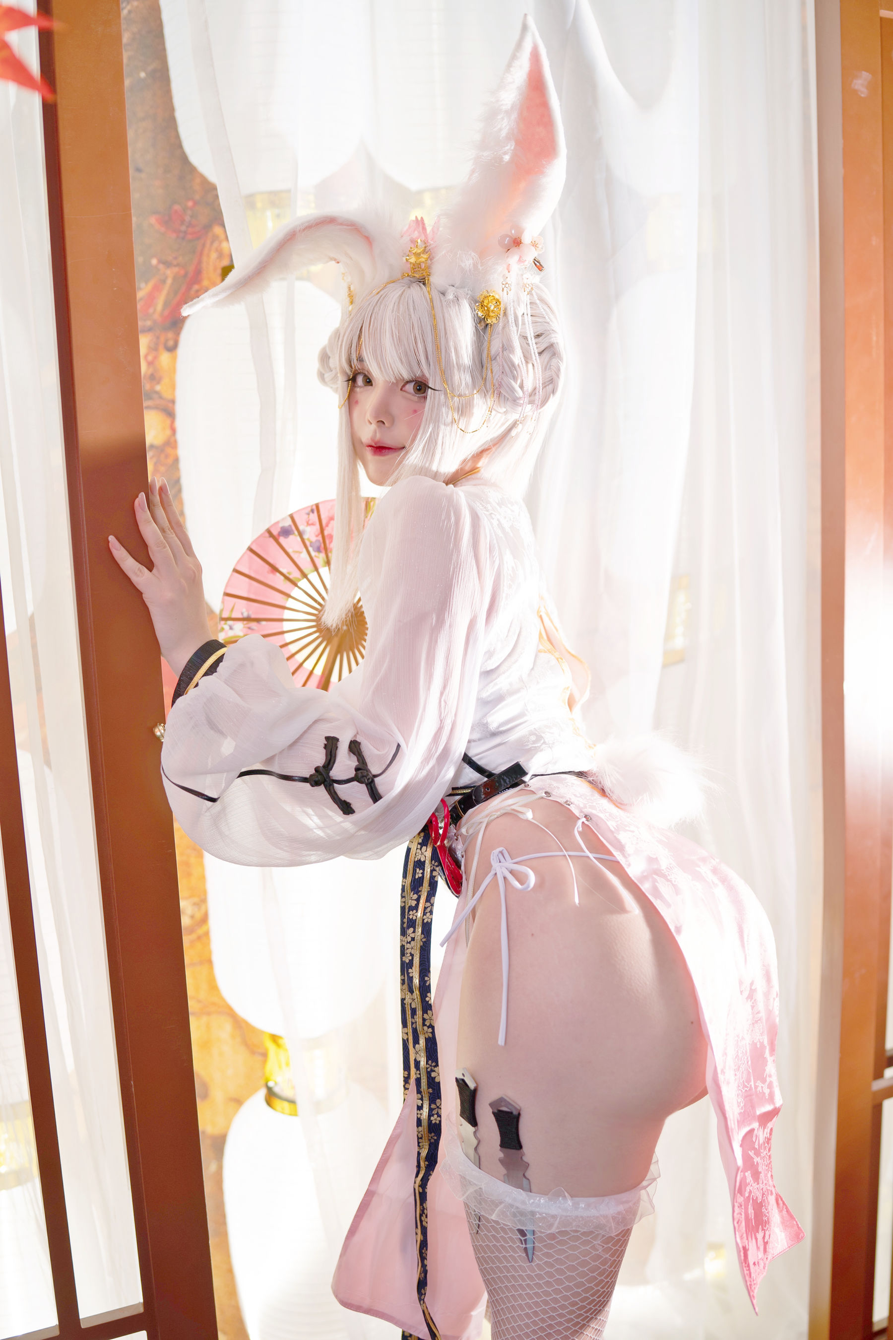 [Cosplay] NinJA阿寨寨 - 肉肉大白兔