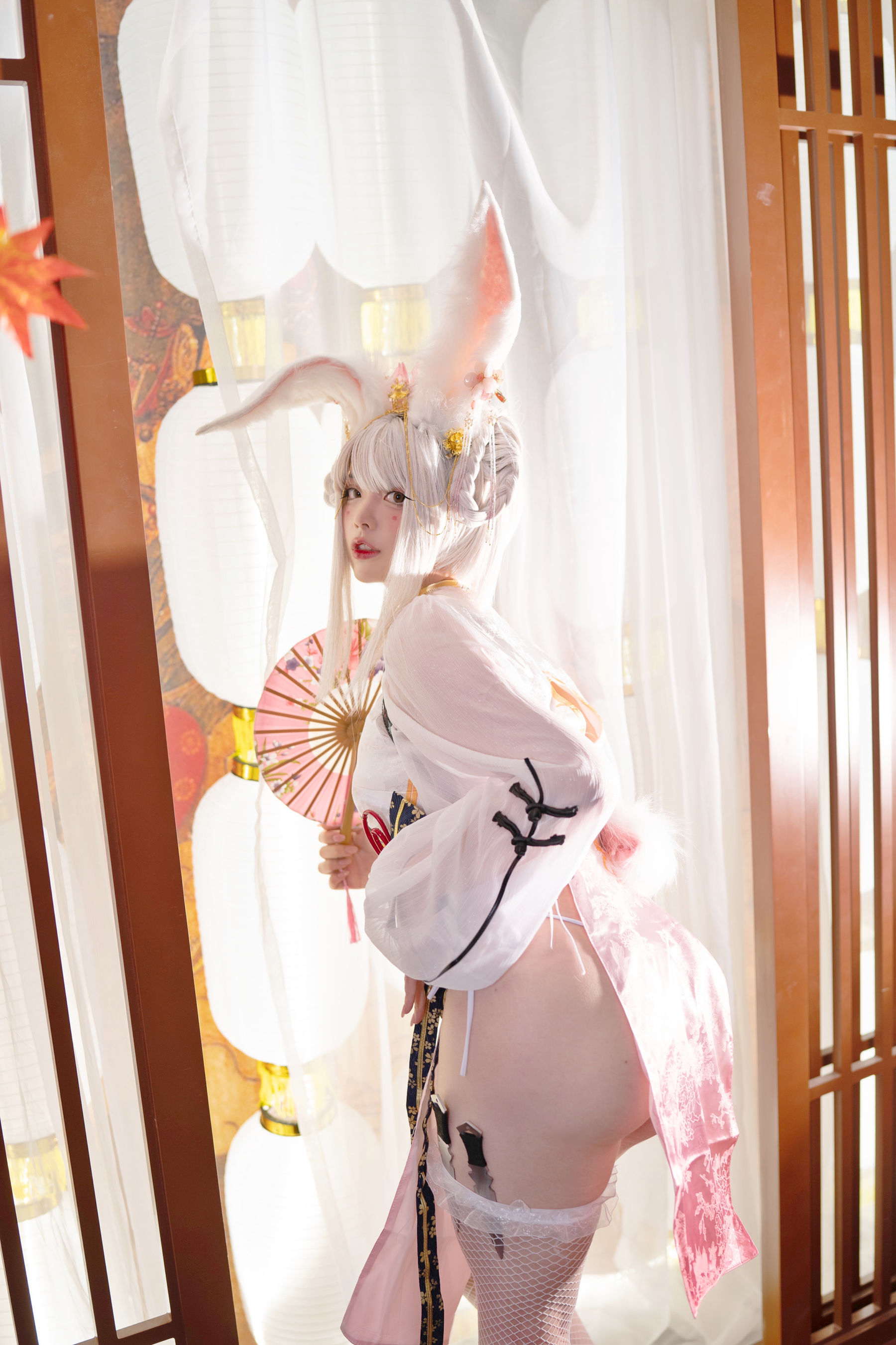 [Cosplay] NinJA阿寨寨 - 肉肉大白兔