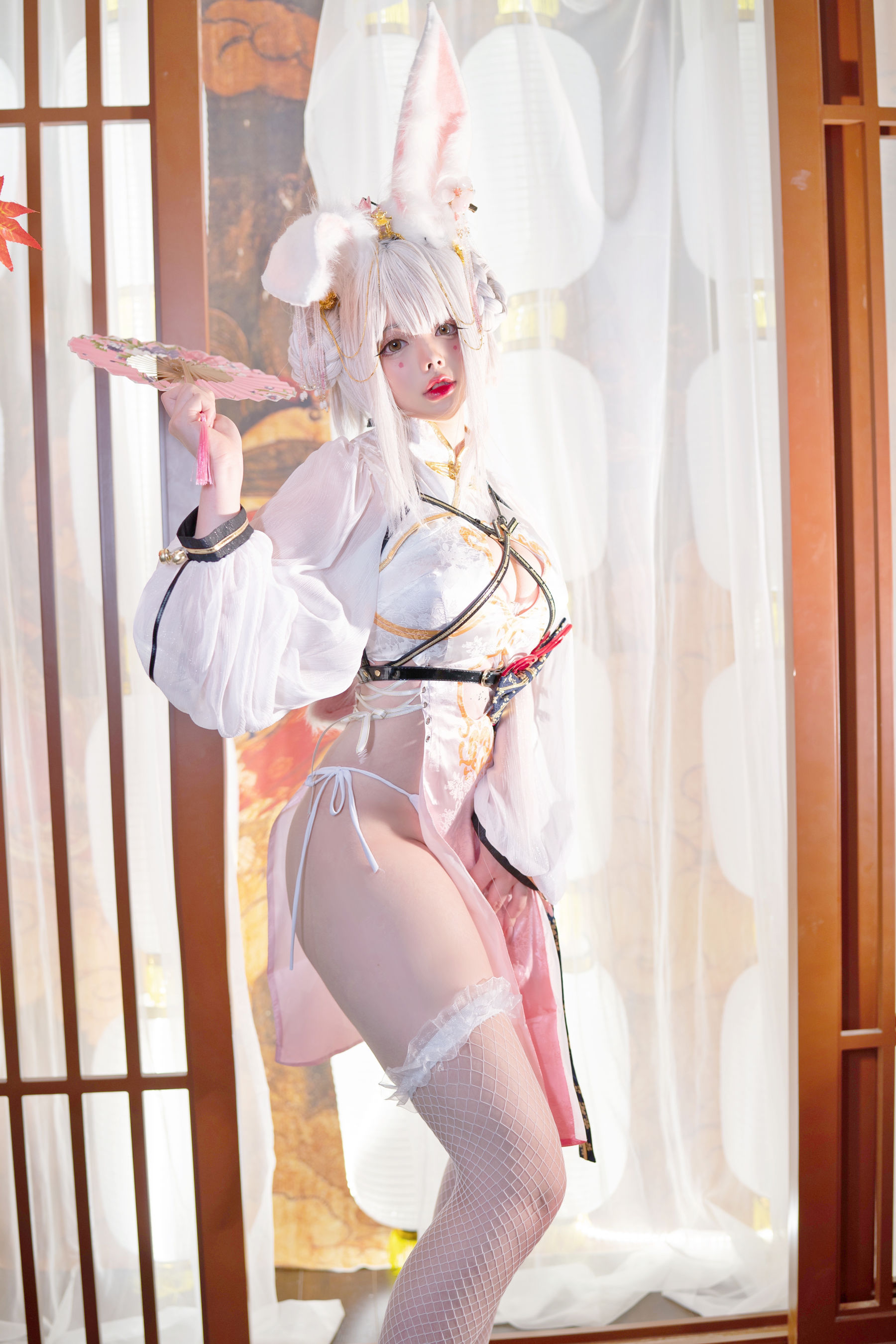 [Cosplay] NinJA阿寨寨 - 肉肉大白兔