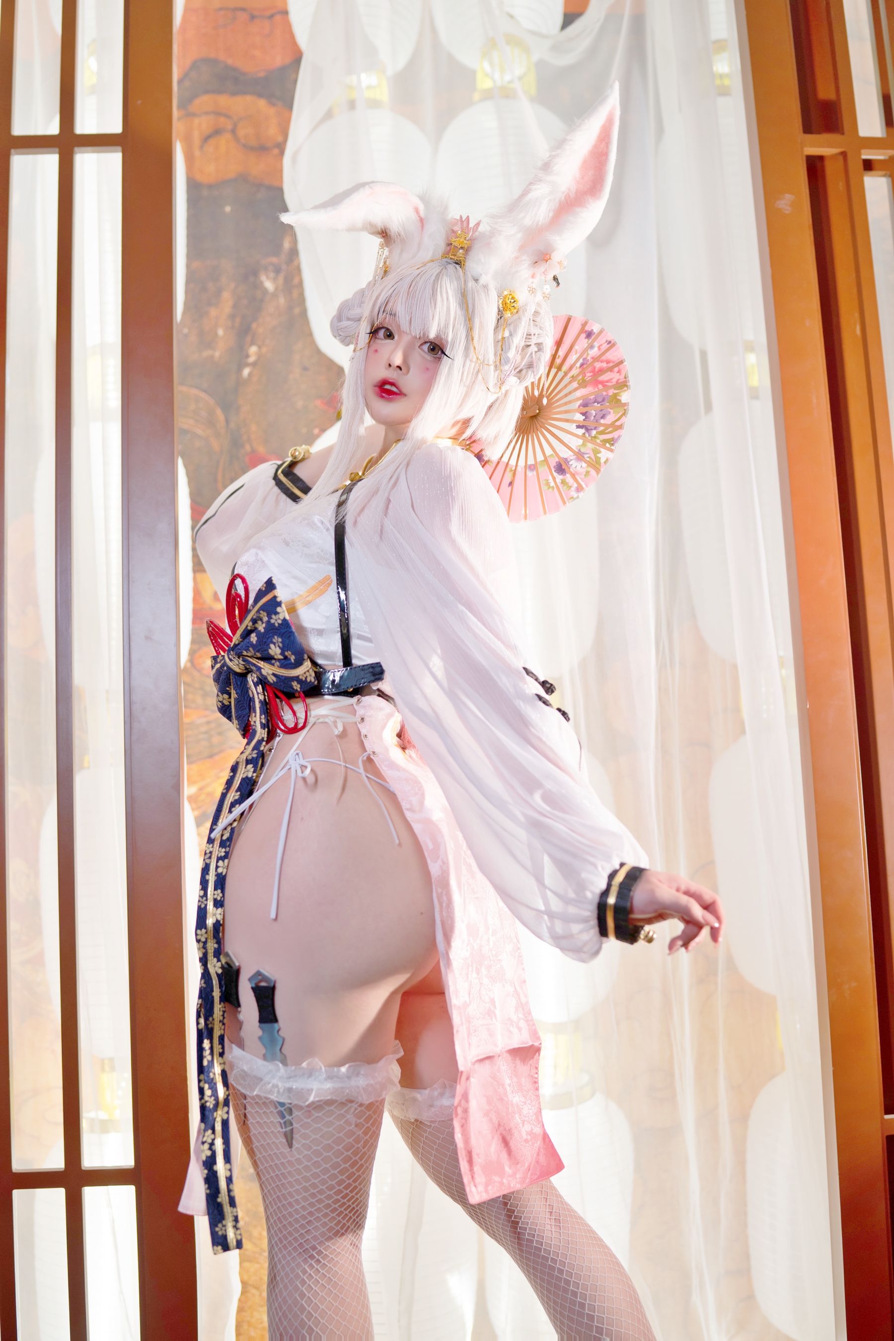 [Cosplay] NinJA阿寨寨 - 肉肉大白兔