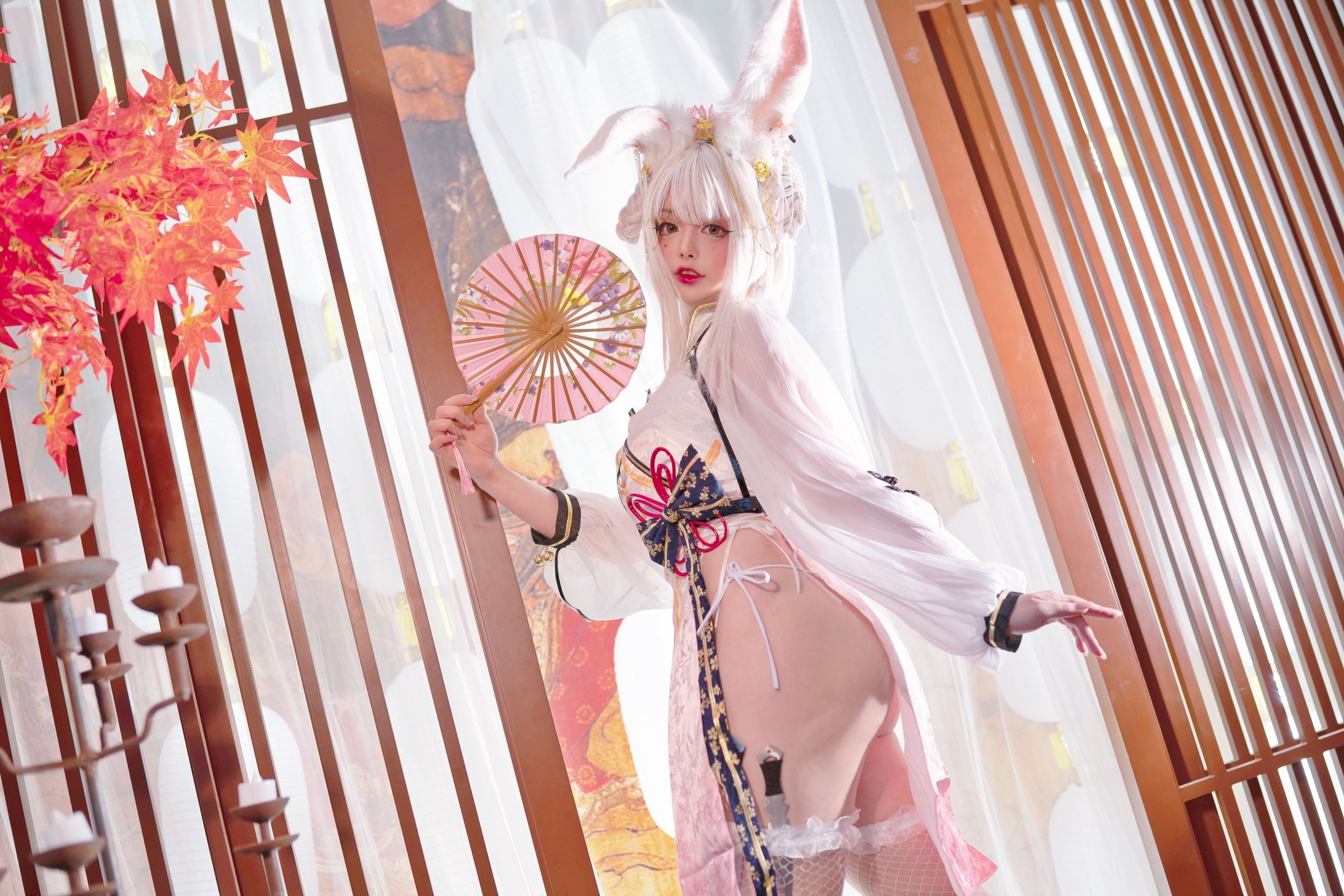 [Cosplay] NinJA阿寨寨 - 肉肉大白兔