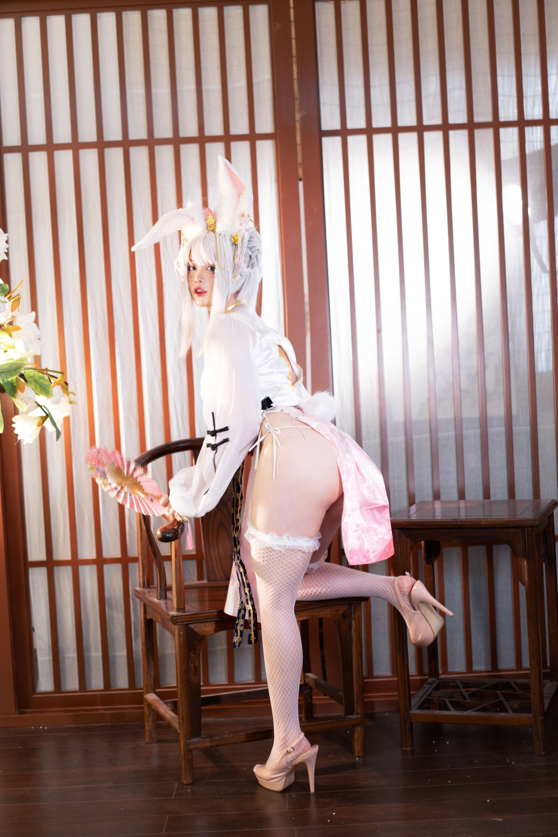 [Cosplay] NinJA阿寨寨 - 肉肉大白兔