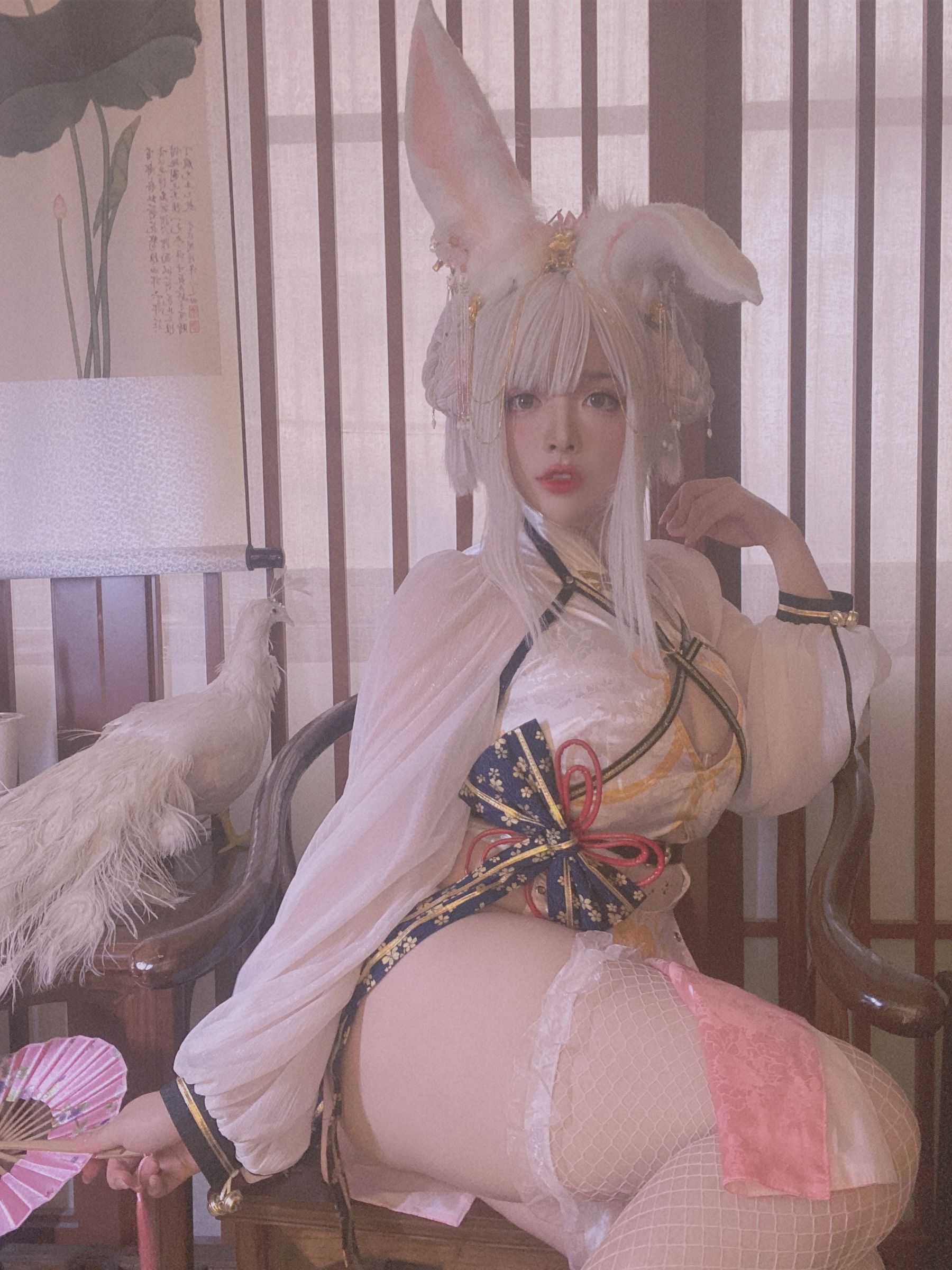 [Cosplay] NinJA阿寨寨 - 肉肉大白兔