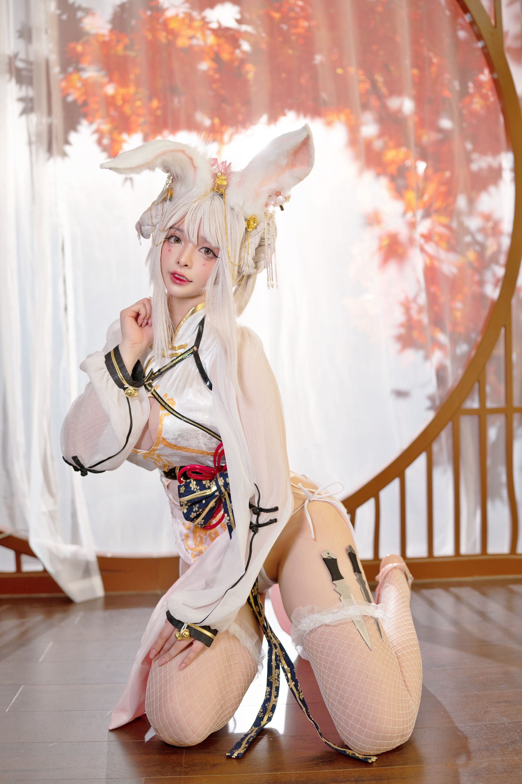 [Cosplay] NinJA阿寨寨 - 肉肉大白兔