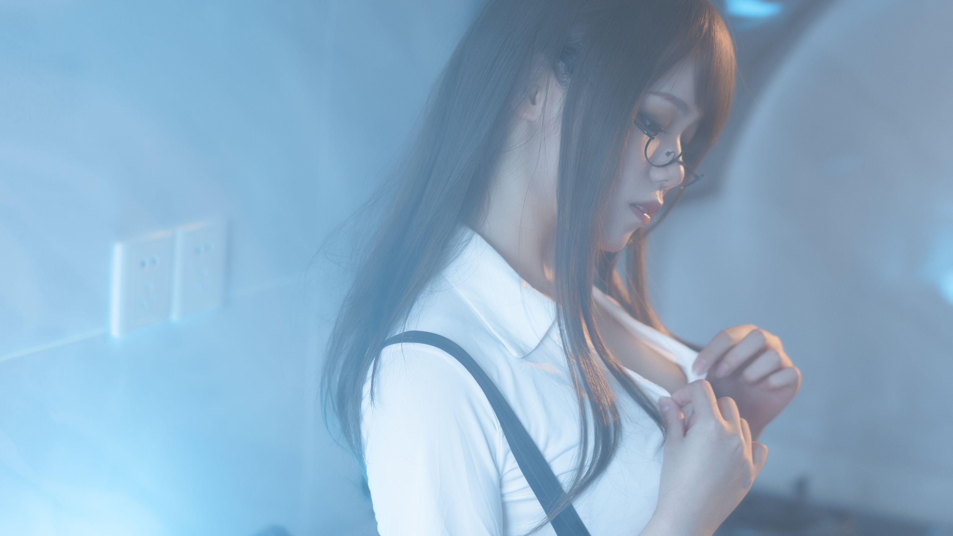 [Cosplay] 七月喵子 - 眼镜娘1号