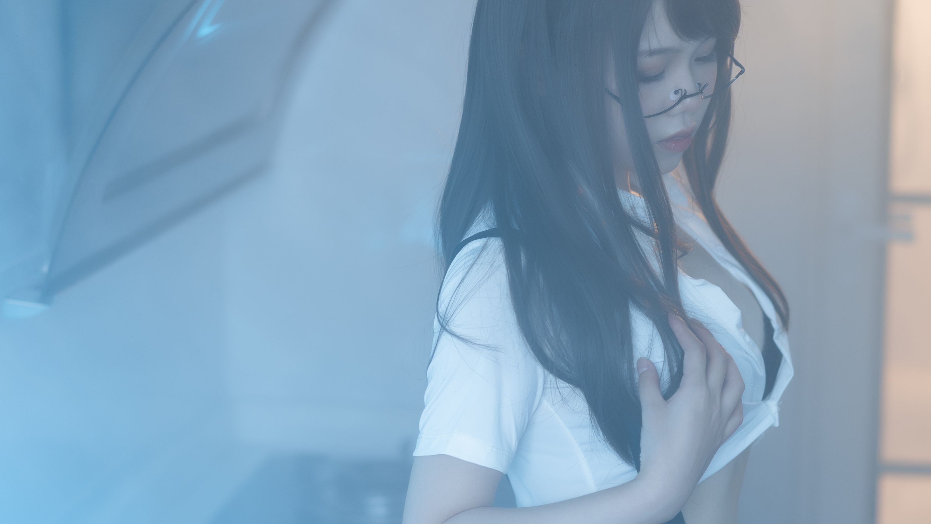 [Cosplay] 七月喵子 - 眼镜娘1号
