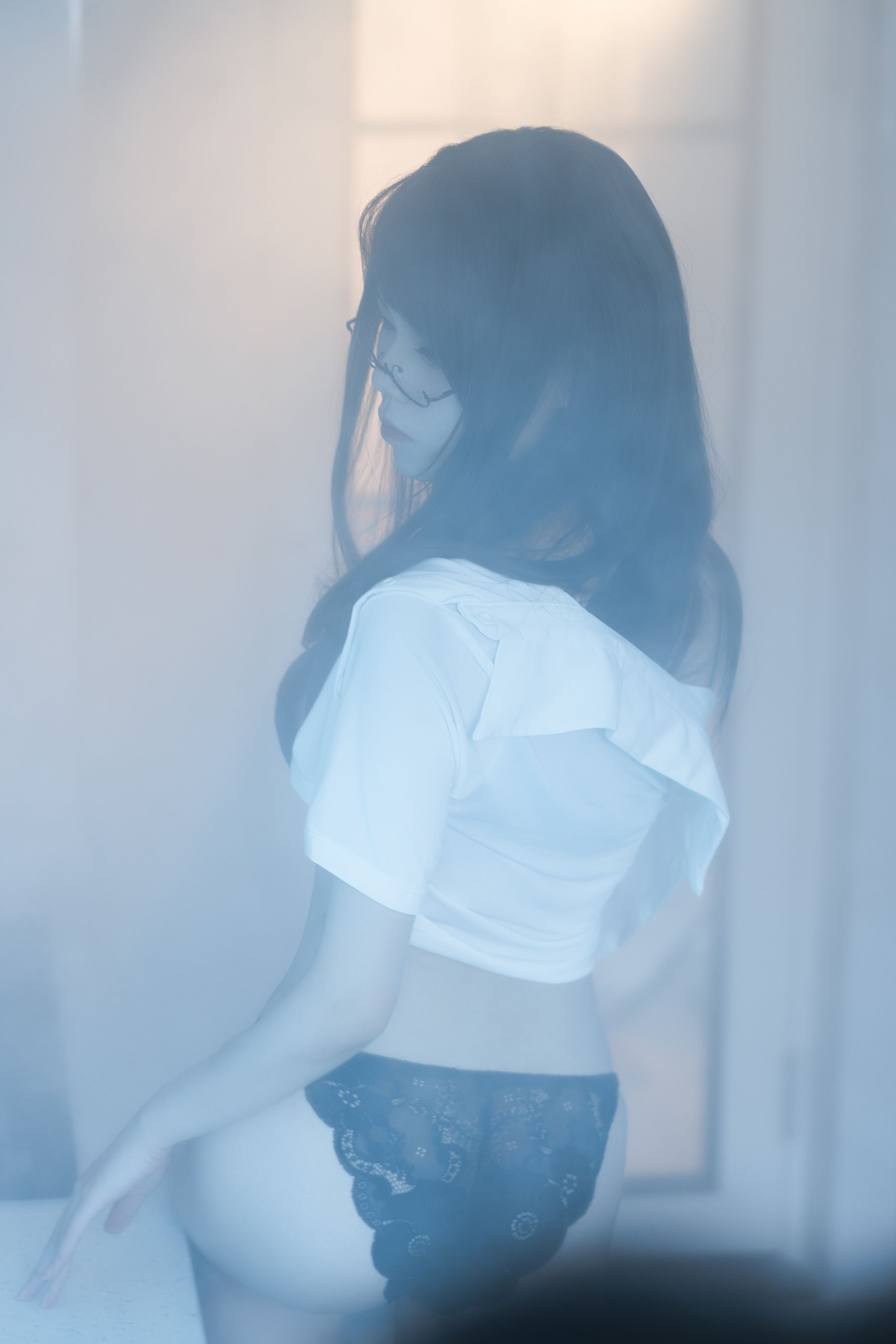 [Cosplay] 七月喵子 - 眼镜娘1号
